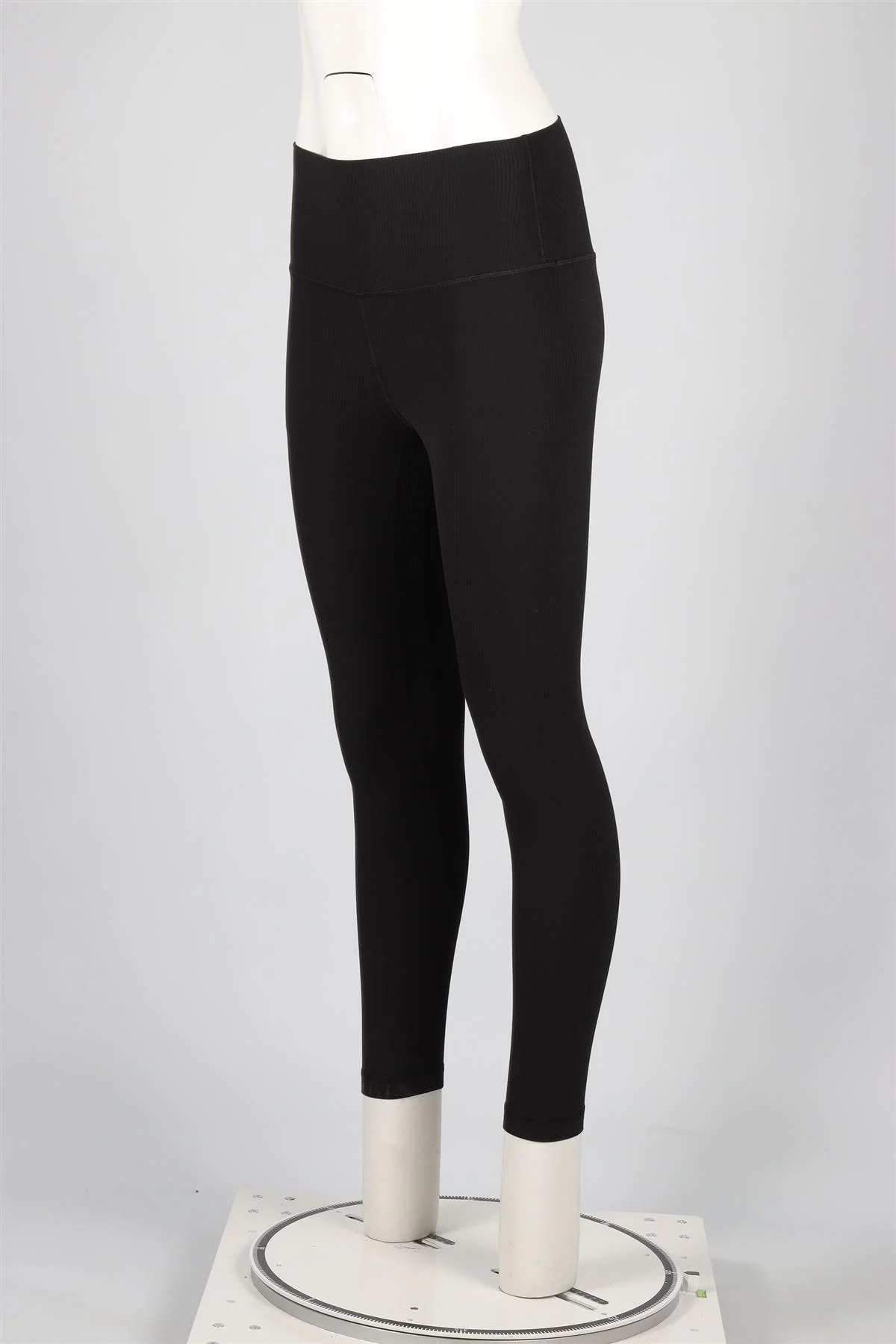 LULULEMON BLACK JERSEY LEGGINGS US 6 UK 10 - Image 3