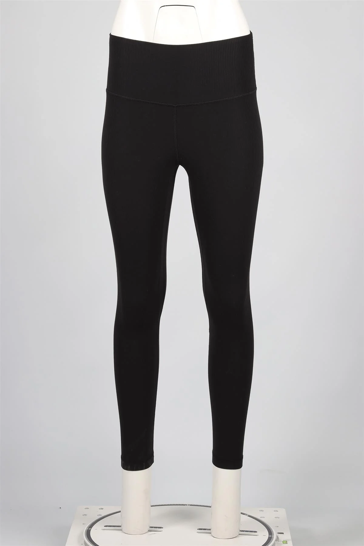 LULULEMON BLACK JERSEY LEGGINGS US 6 UK 10 - Image 2