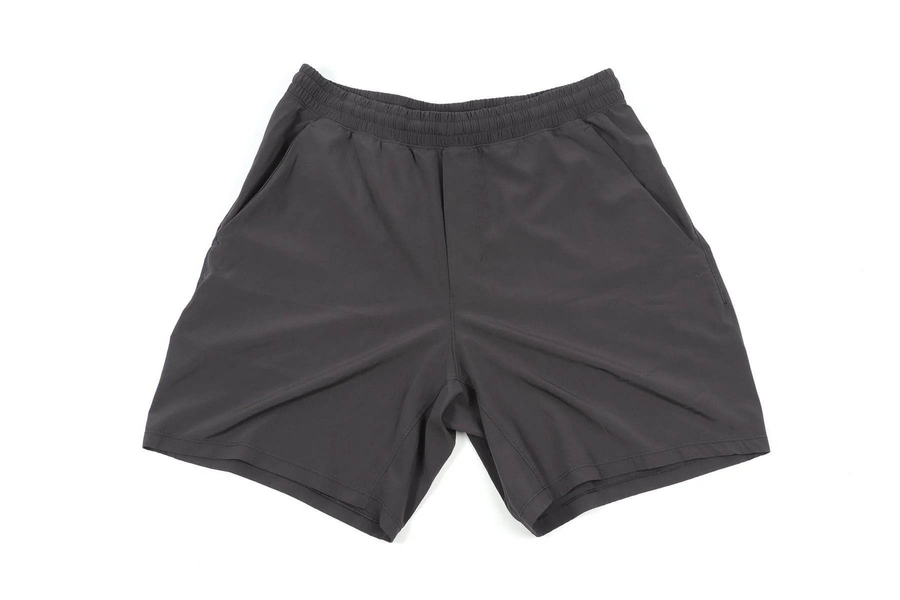 LULULEMON BLACK MEN'S BLACK SHORTS LARGE - Image 2