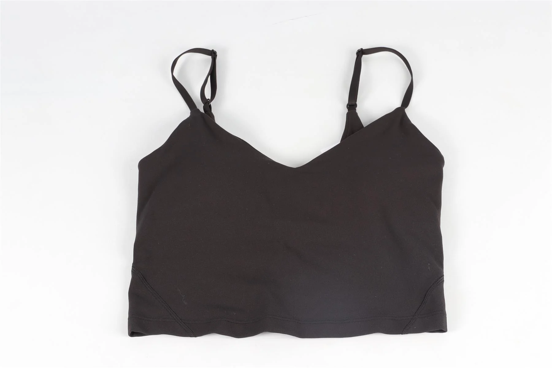LULULEMON BLACK SPORTS BRA US 2 UK 6 - Image 2