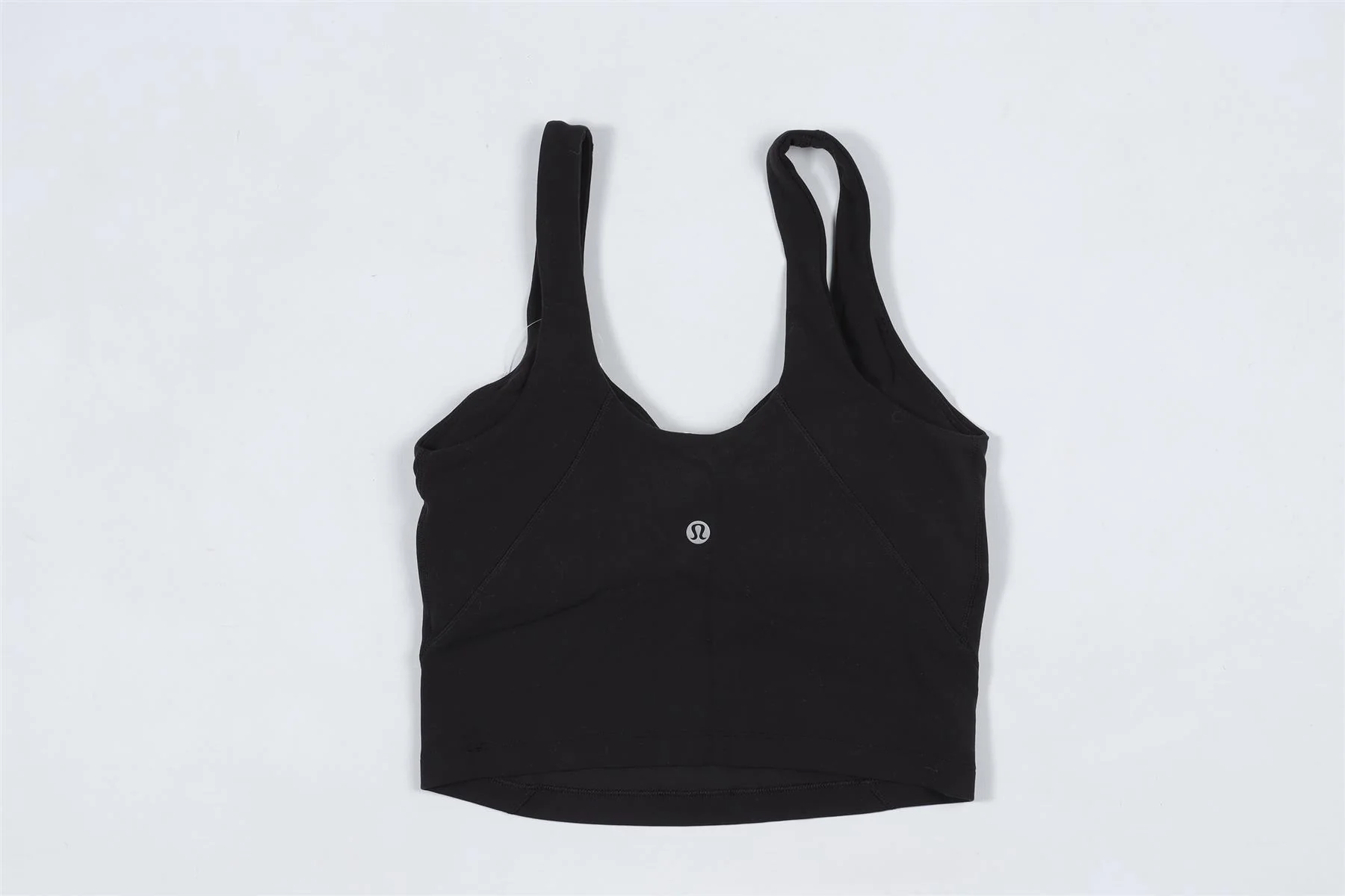 LULULEMON BLACK SPORTS BRA US 4 UK 8 - Image 4