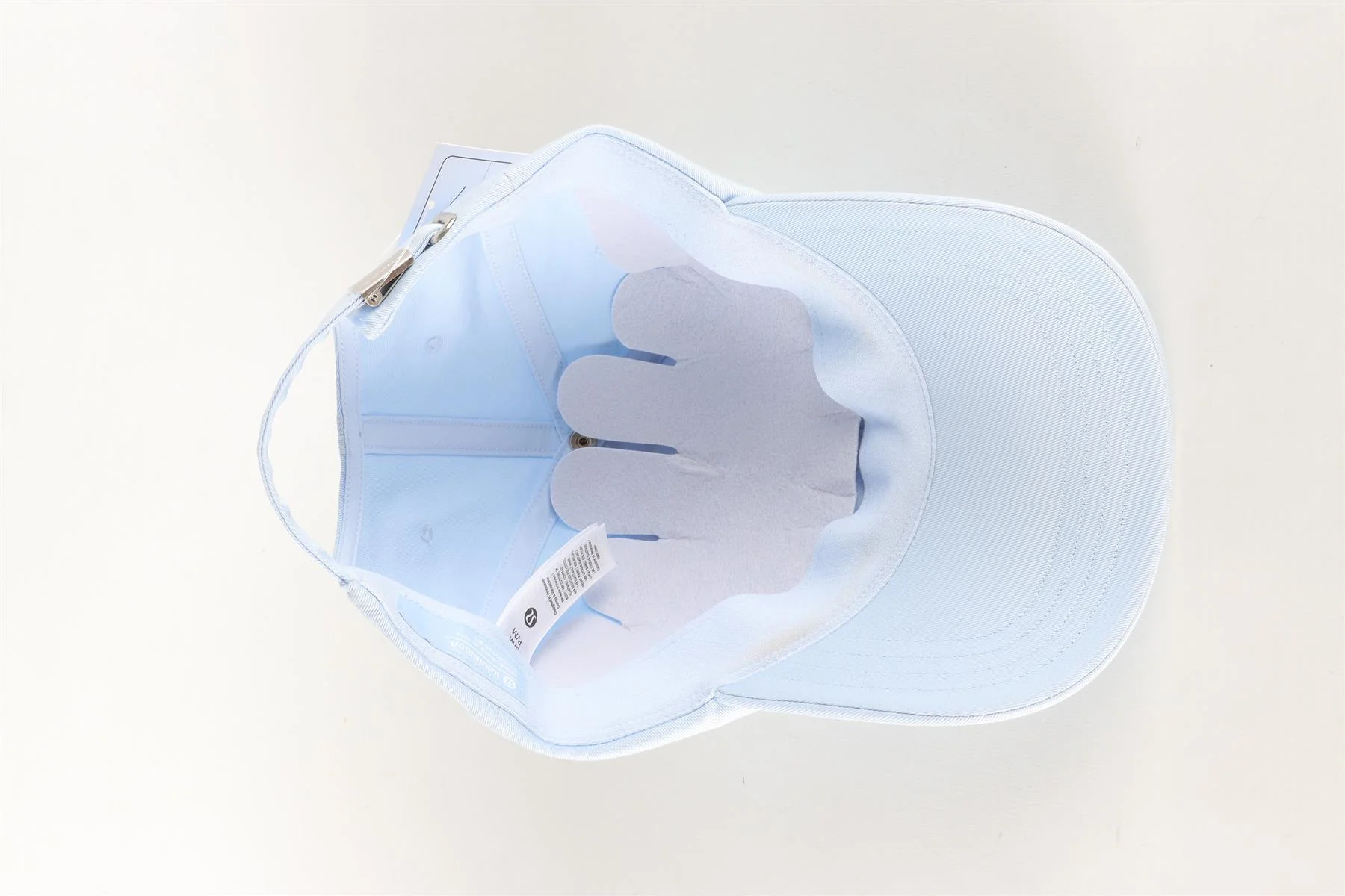 LULULEMON BLUE COTTON BASBEBALL CAP SMALL/MEDIUM - Image 5