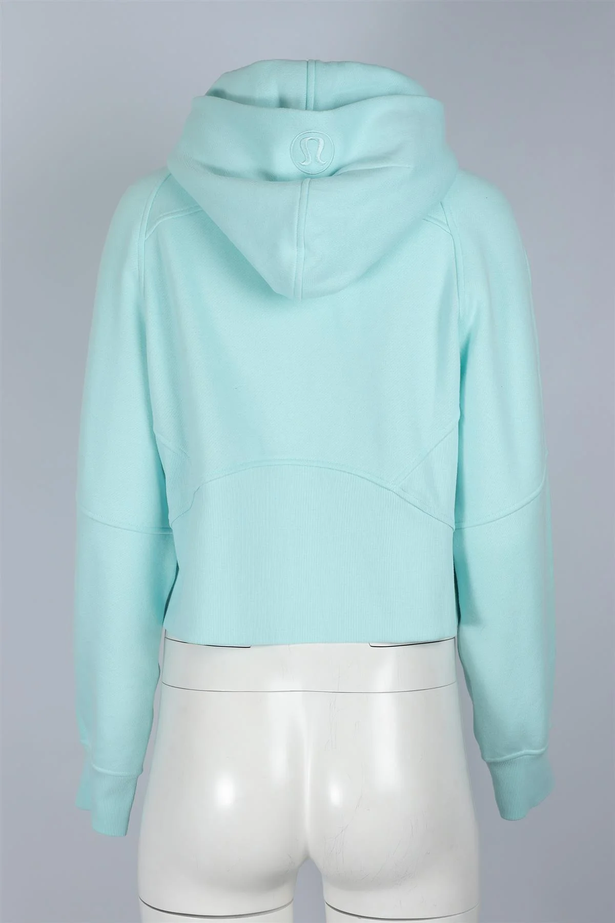 LULULEMON BLUE COTTON HOODIE XSMALL - Image 4