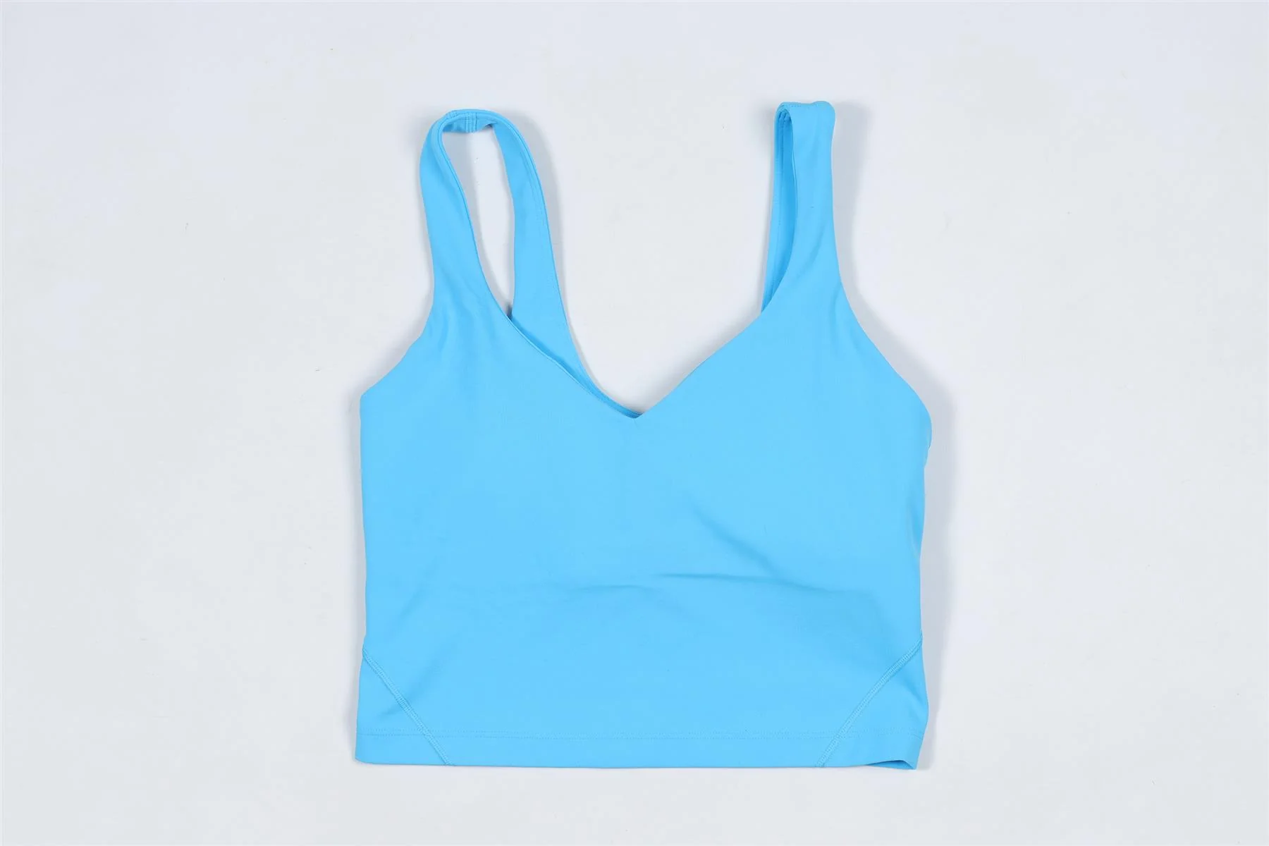 LULULEMON BLUE SPORTS BRA US 4 UK 8 - Image 2