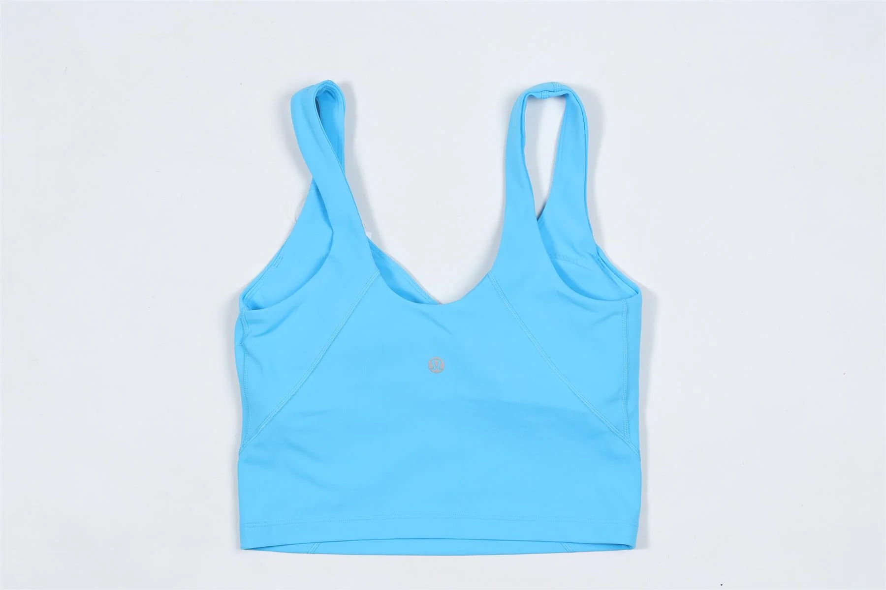 LULULEMON BLUE SPORTS BRA US 4 UK 8 - Image 4