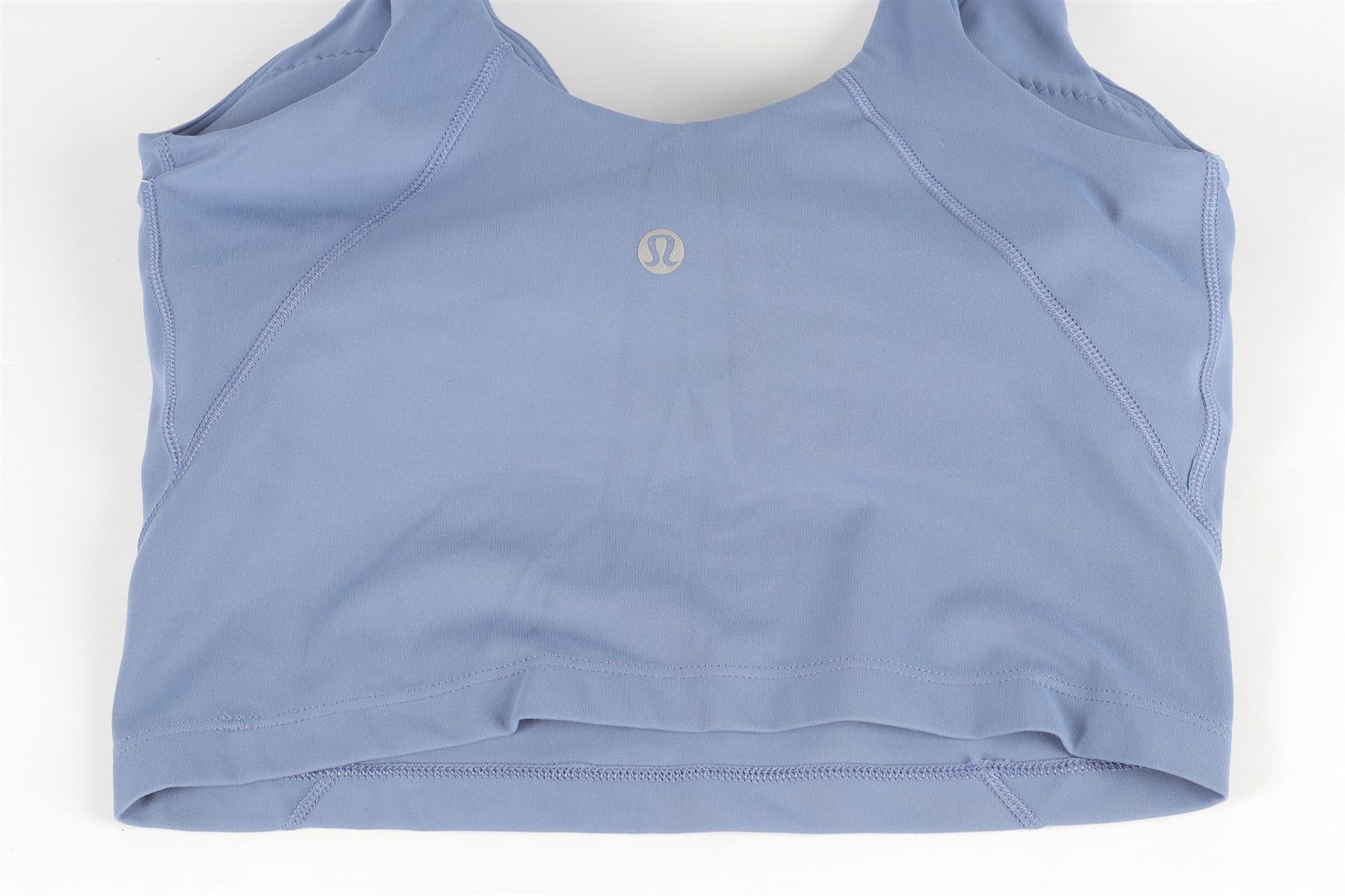 LULULEMON BLUE SPORTS BRA US 4 UK 8 - Image 5