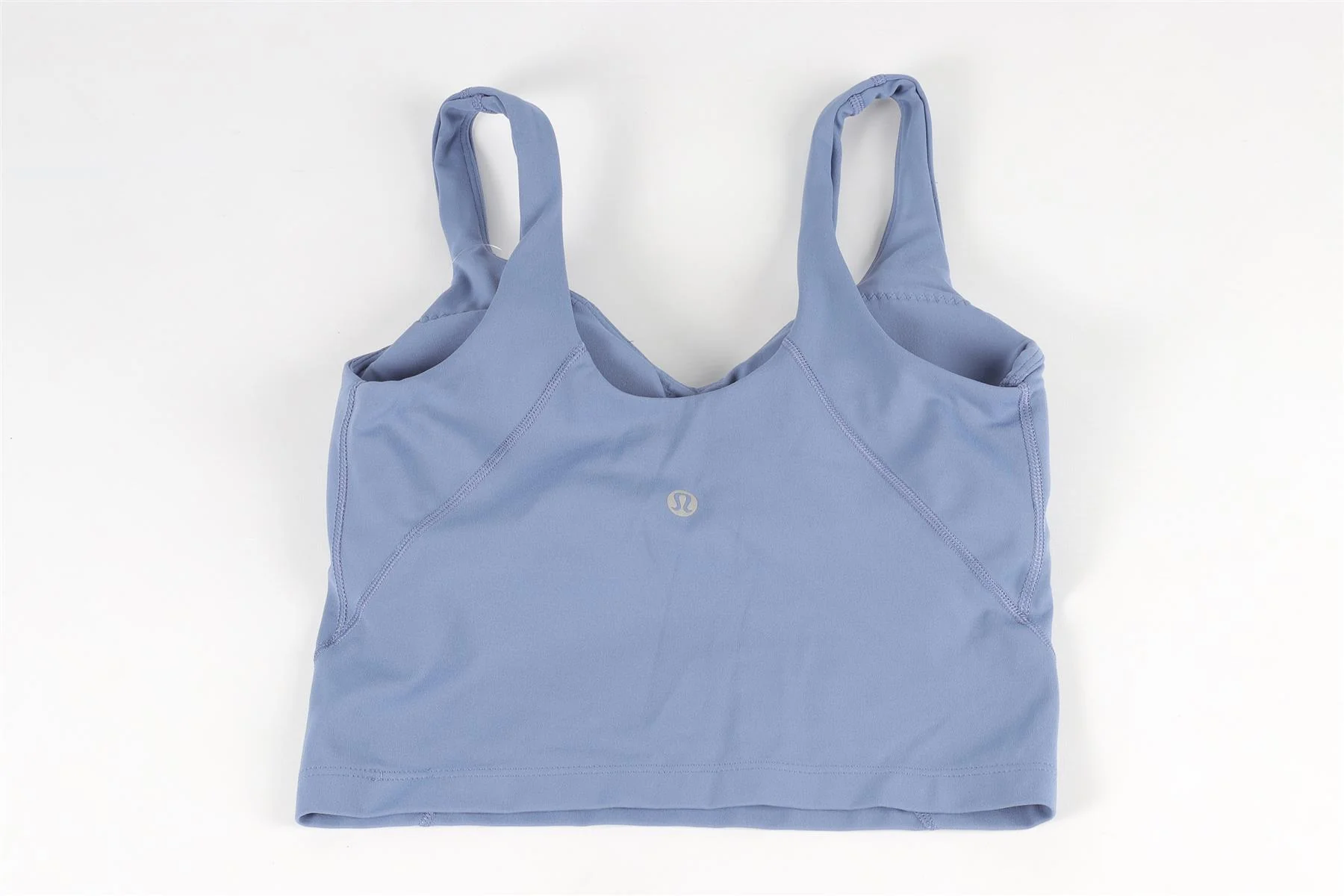 LULULEMON BLUE SPORTS BRA US 4 UK 8 - Image 4