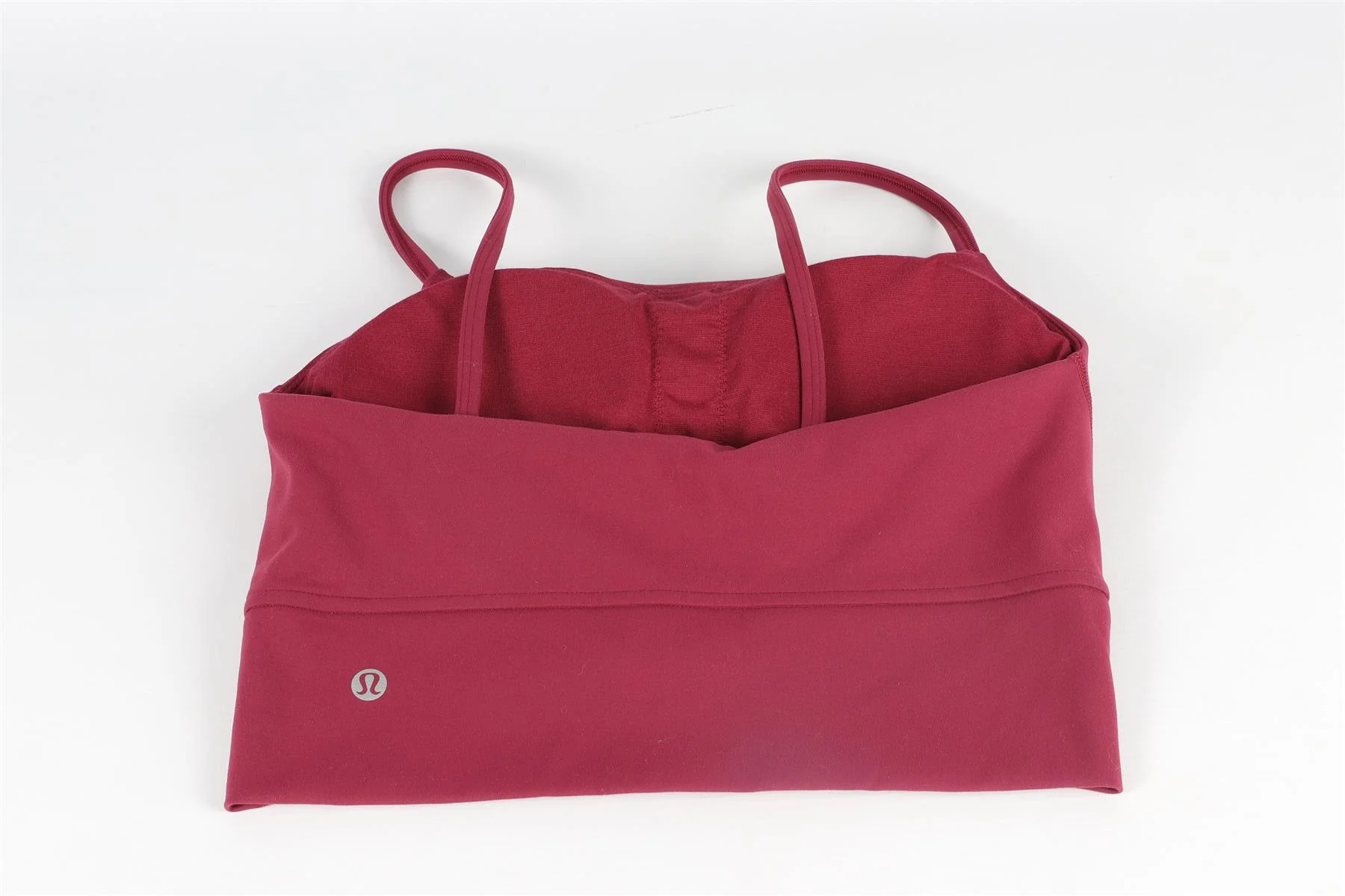 LULULEMON BURGUNDY SPORTS BRA US 4 UK 8 - Image 4