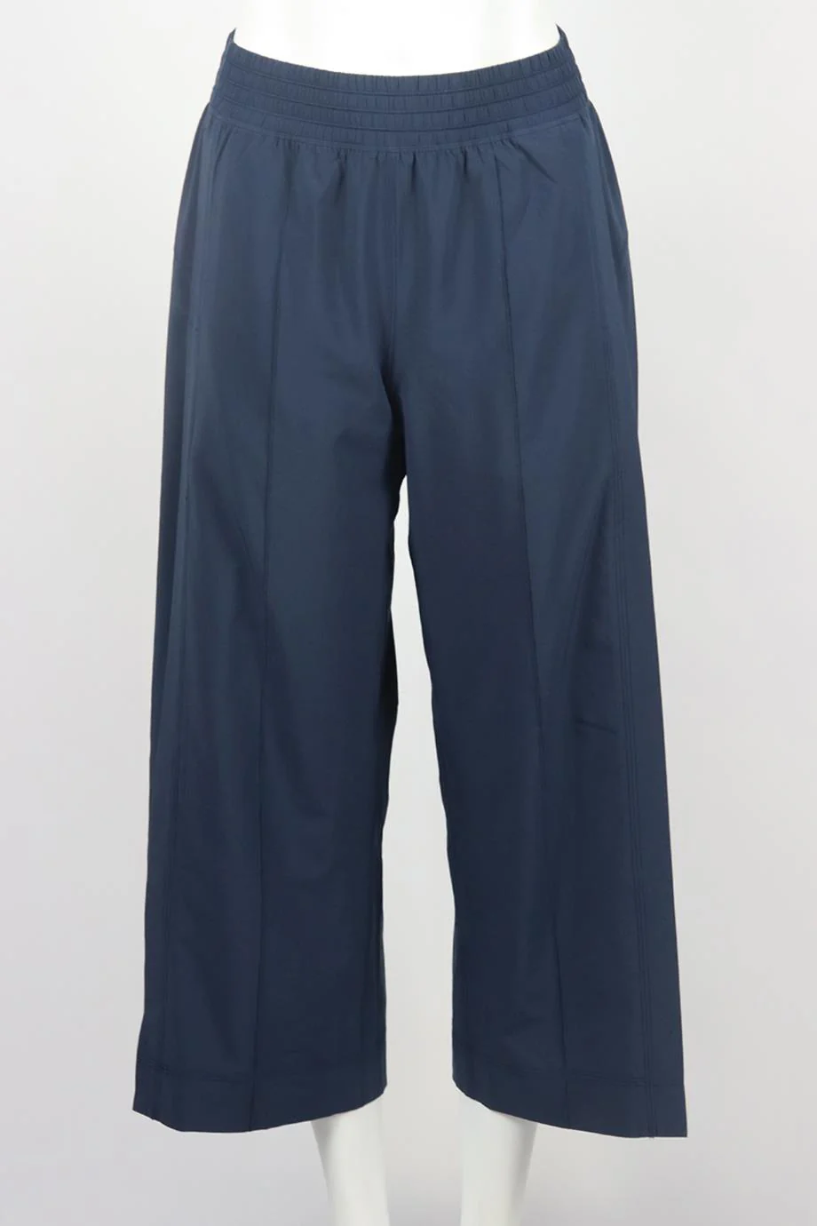 LULULEMON CROPPED STRETCH WIDE LEG PANTS US 4 UK 8 - Image 2