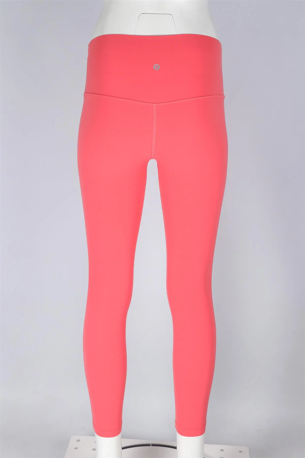 LULULEMON DESERT RED JERSEY LEGGINGS UK 4 - Image 4