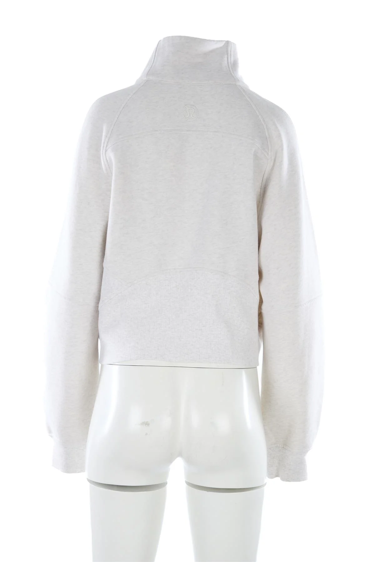LULULEMON ECRU COTTON SWEATSHIRT MEDIUM-LARGE - Image 4