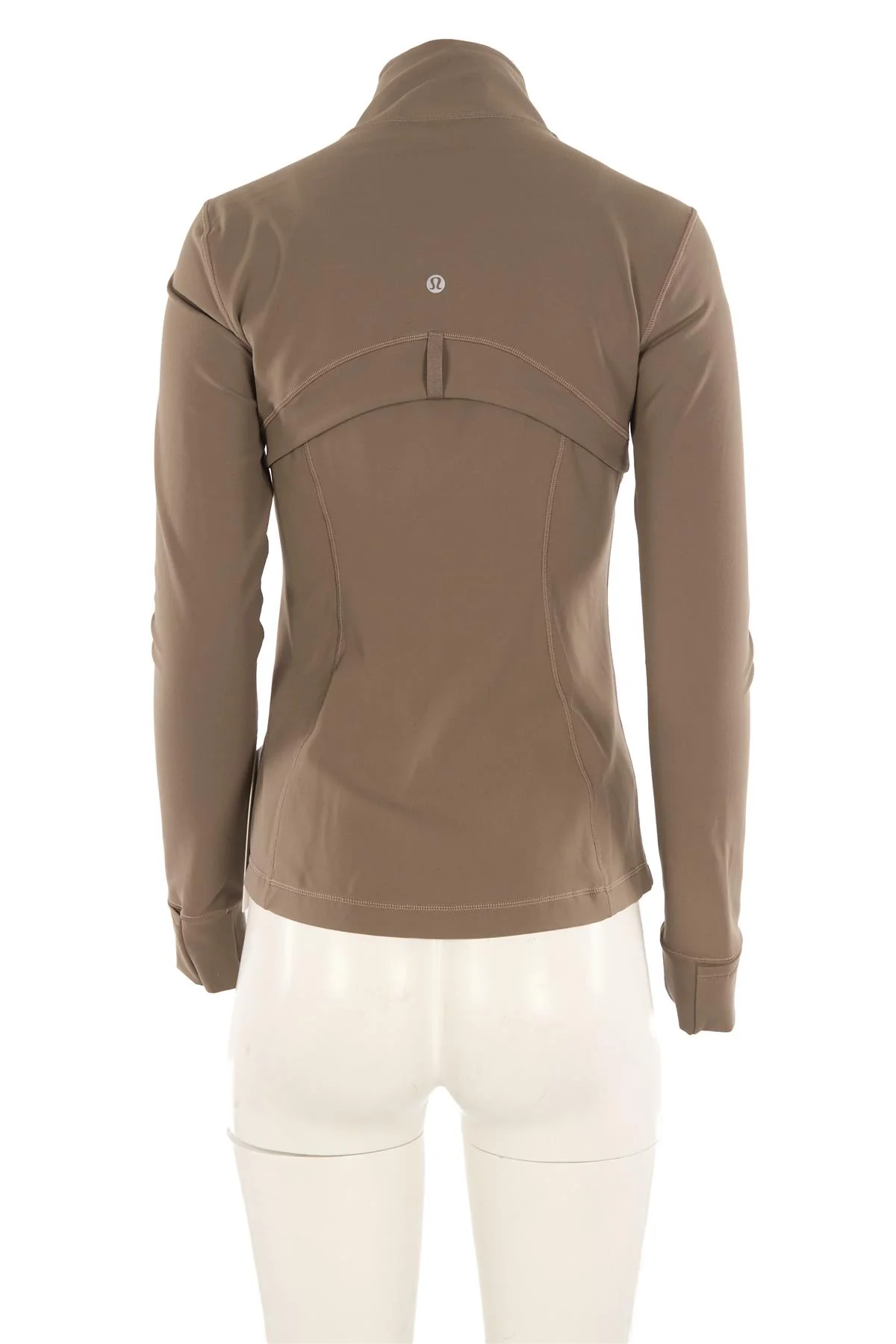 LULULEMON GREEN JERSEY JACKET UK 12 US 8 - Image 4