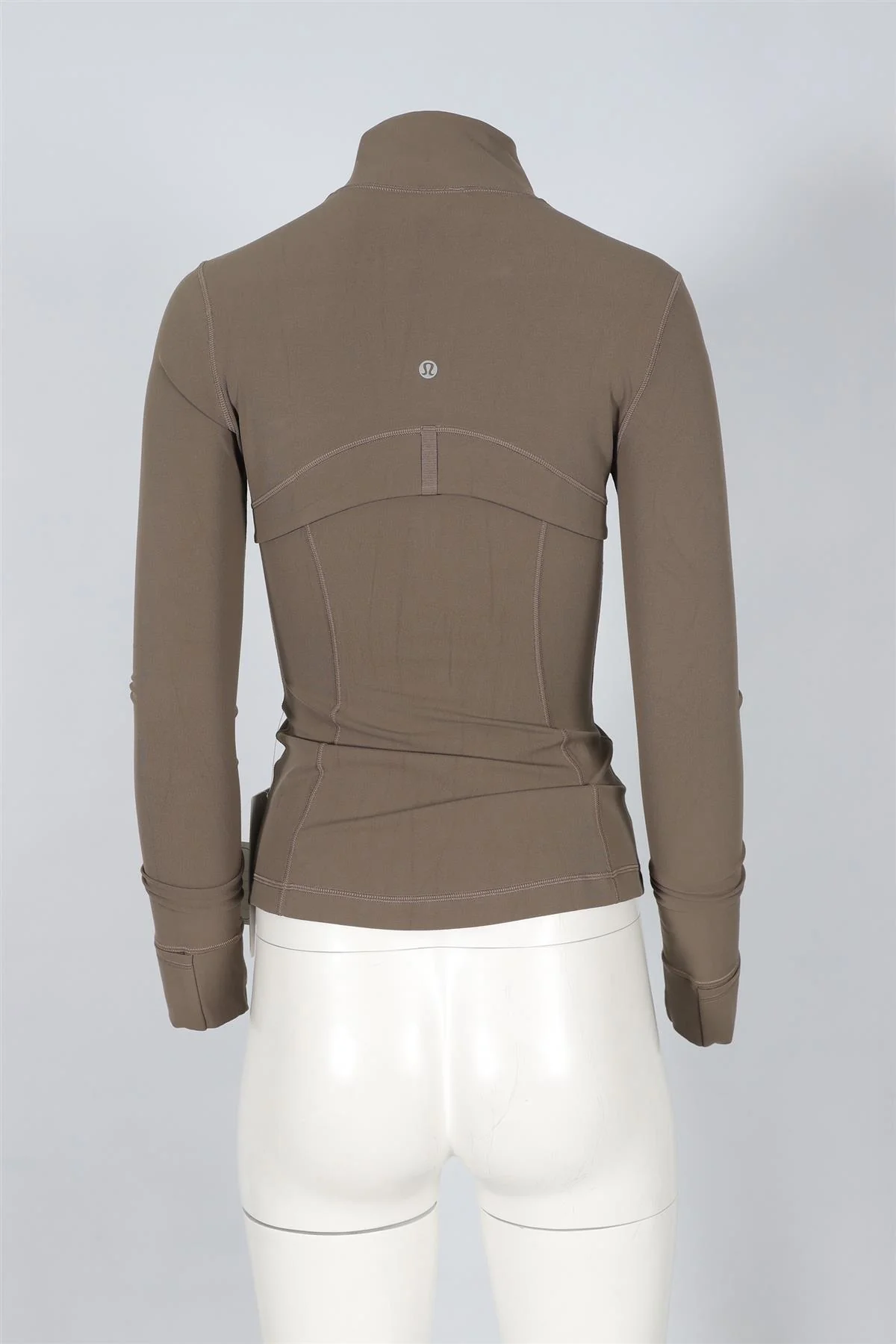 LULULEMON GREEN JERSEY JACKET US 4 UK 8 - Image 4