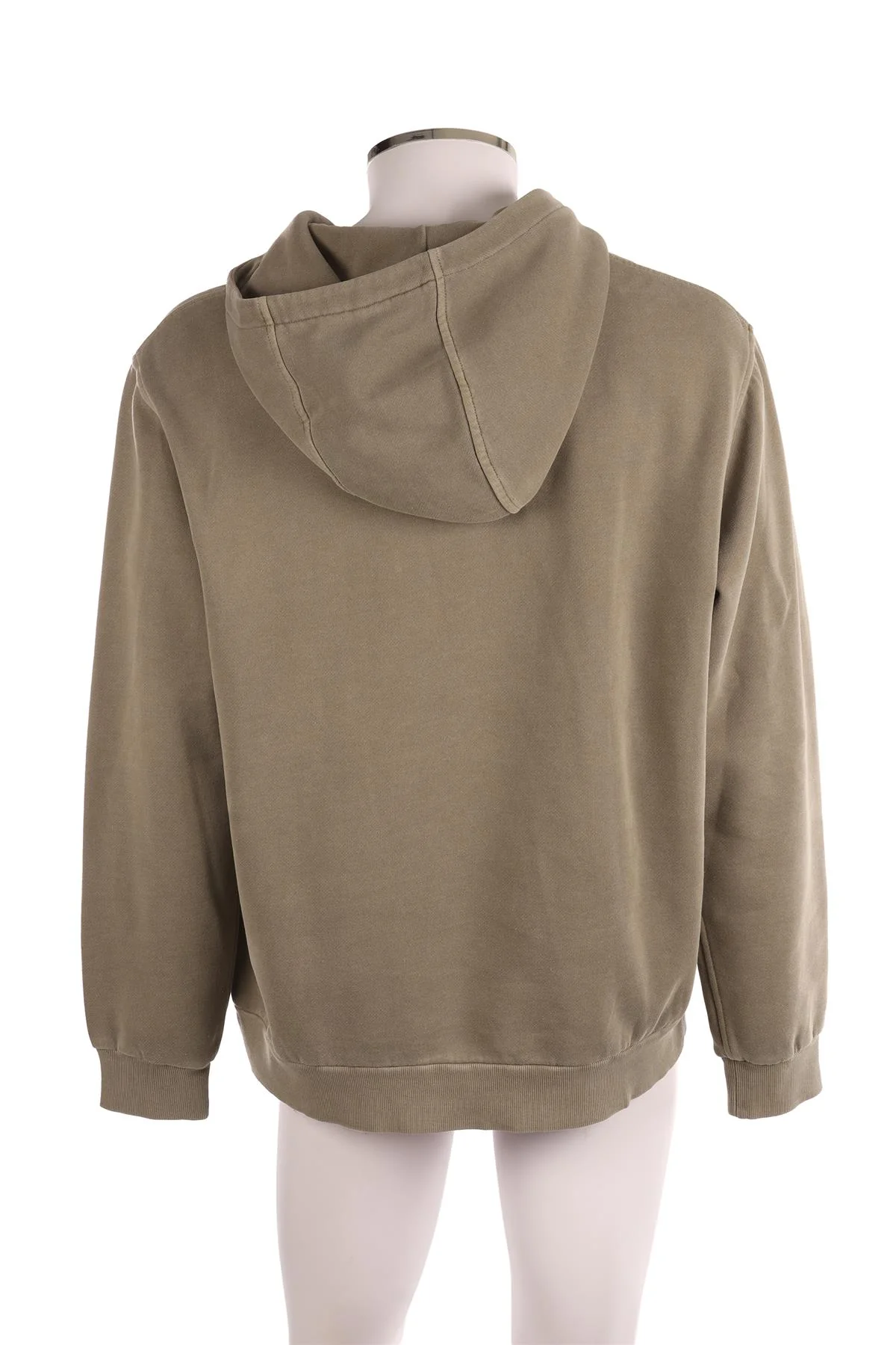 LULULEMON GREEN MEN'S COTTON HOODIE LARGE - Image 4