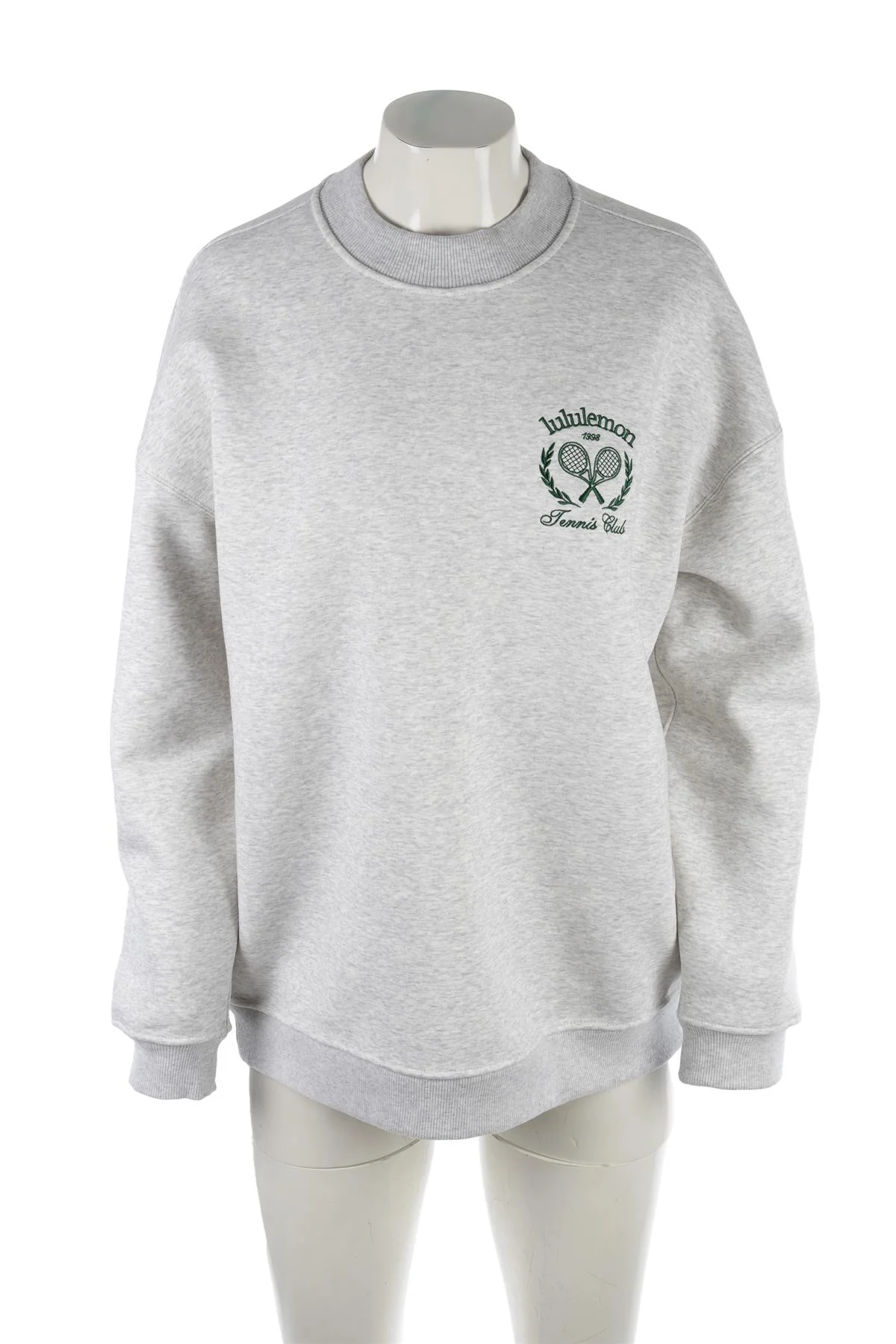 LULULEMON GREY COTTON SWEATSHIRT MEDIUM - Image 2