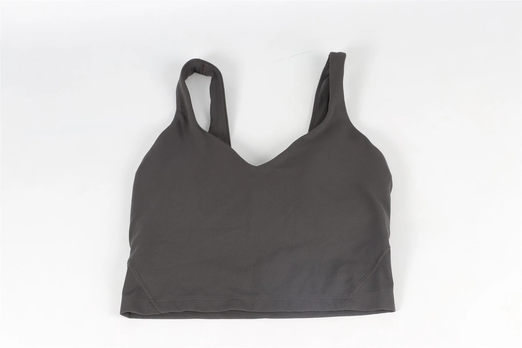 LULULEMON GREY SPORTS BRA US 4 UK 8 - Image 2