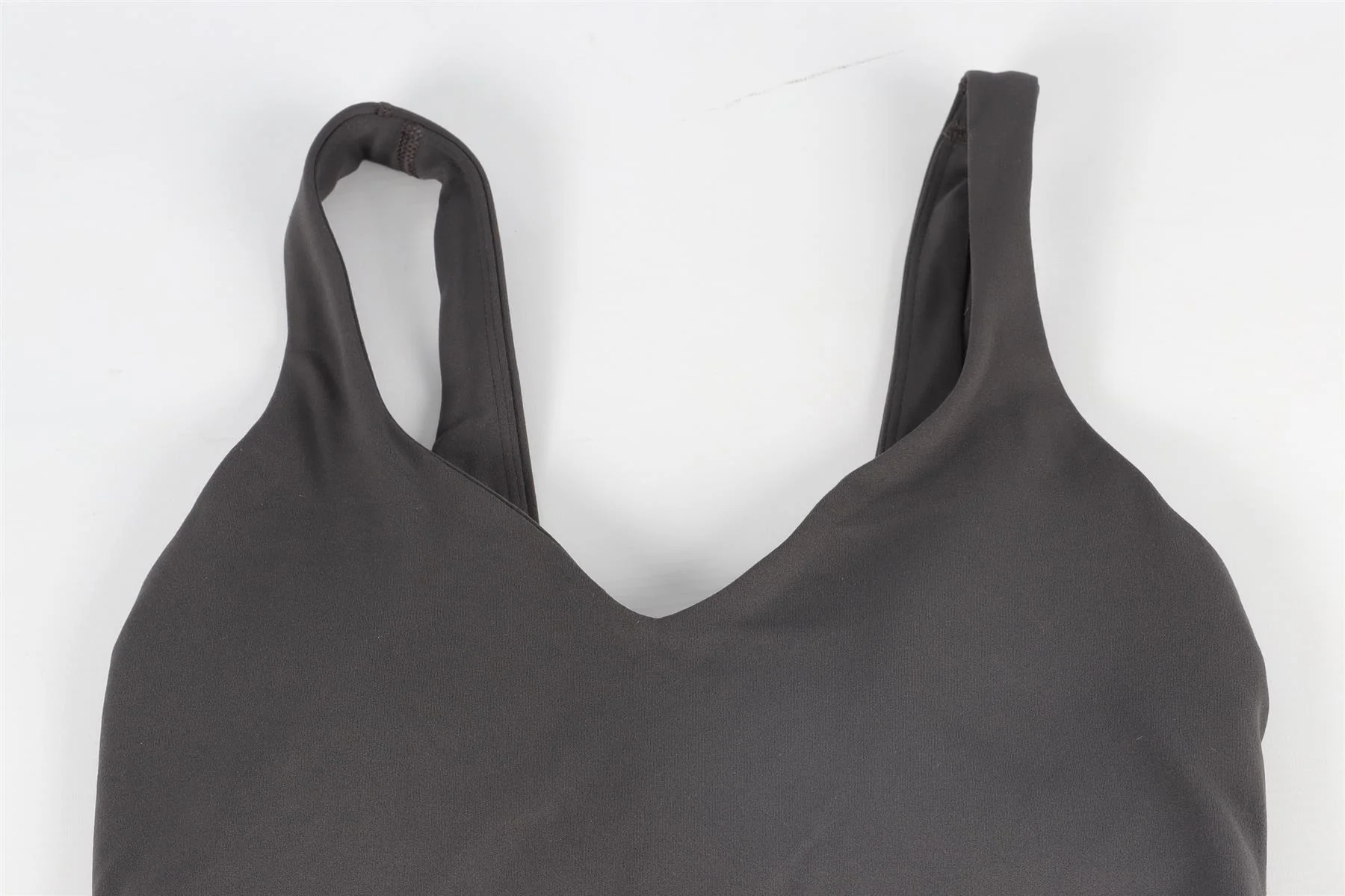 LULULEMON GREY SPORTS BRA US 4 UK 8 - Image 4