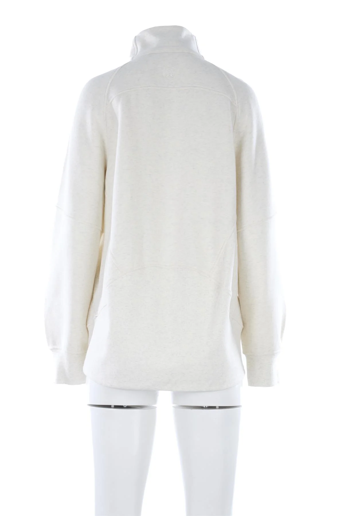 LULULEMON IVORY COTTON SWEATSHIRT MEDIUM-LARGE - Image 4