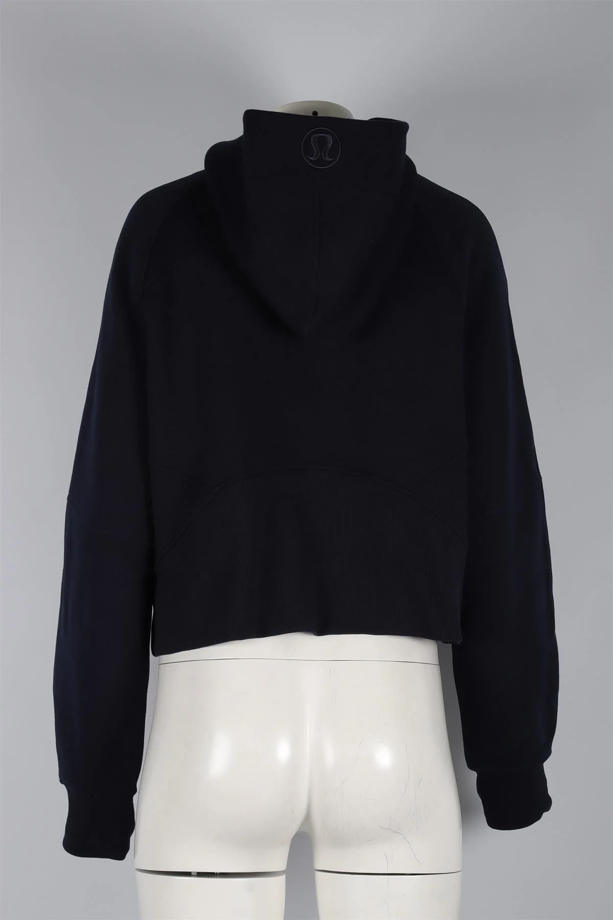 LULULEMON NAVY COTTON HOODIE MEDIUM/LARGE - Image 4