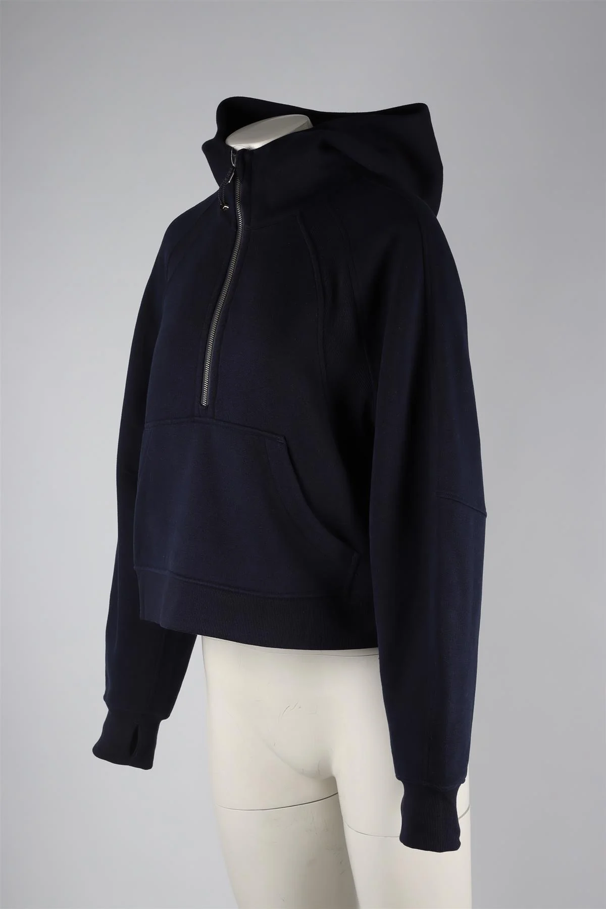 LULULEMON NAVY COTTON HOODIE MEDIUM/LARGE - Image 3