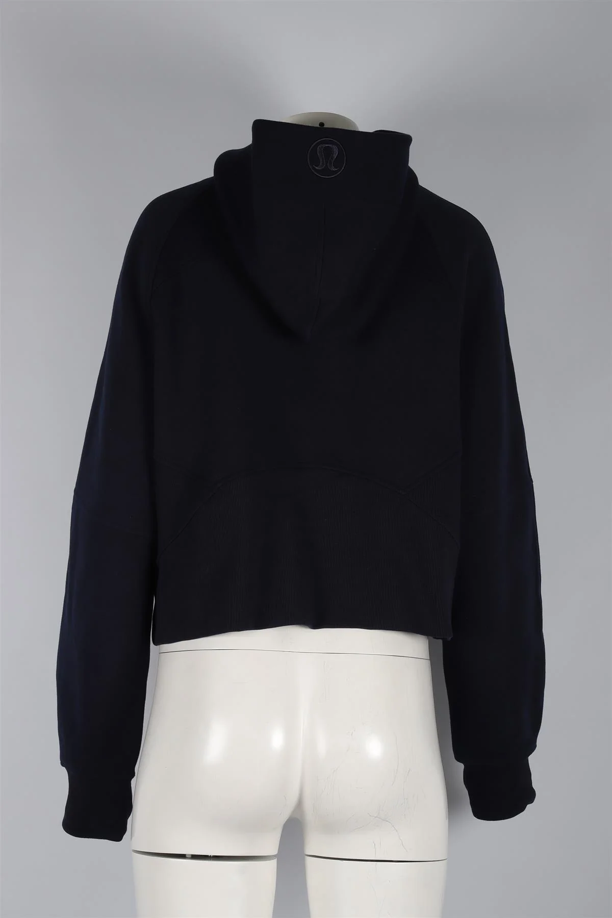 LULULEMON NAVY COTTON HOODIE MEDIUM/LARGE - Image 4