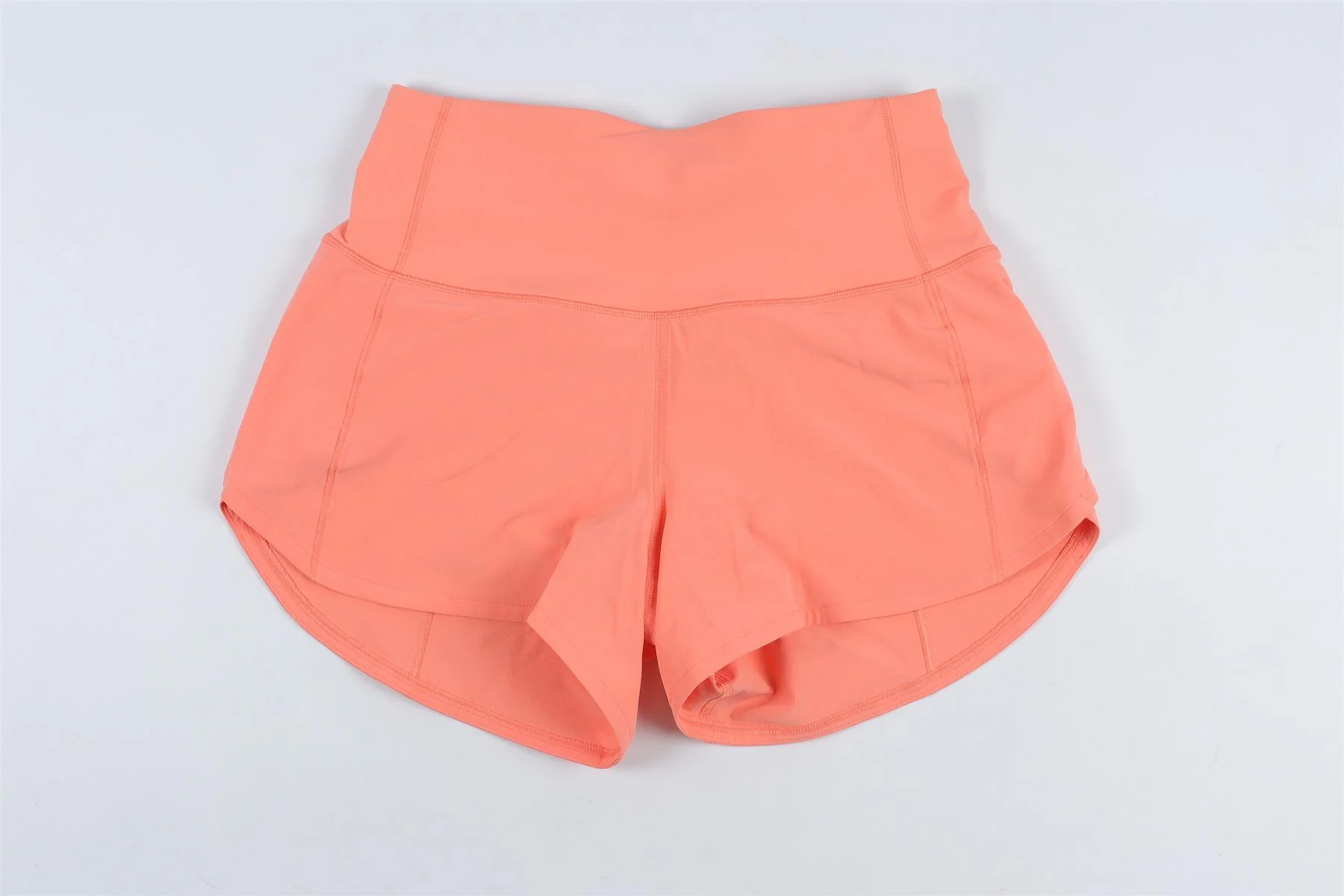 LULULEMON ORANGE SHORTS US 0 UK 4 - Image 2