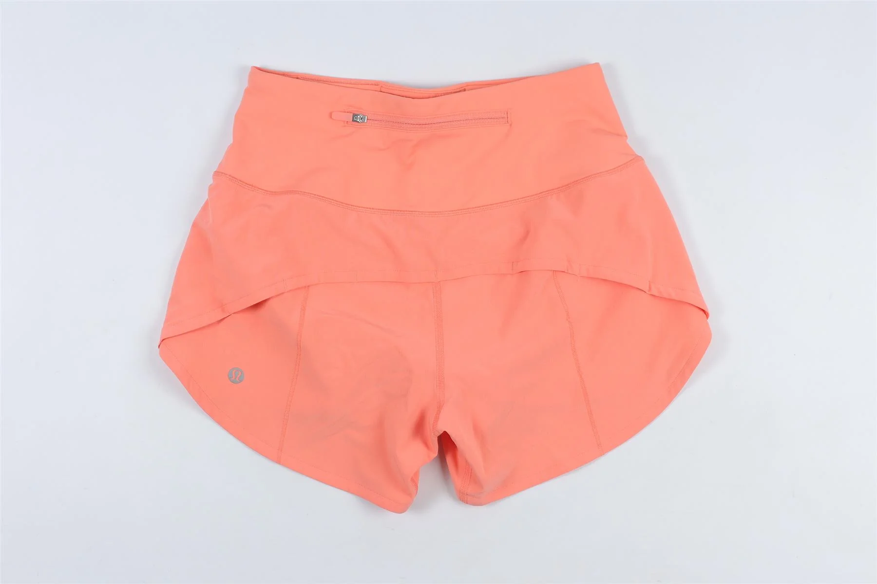 LULULEMON ORANGE SHORTS US 0 UK 4 - Image 4