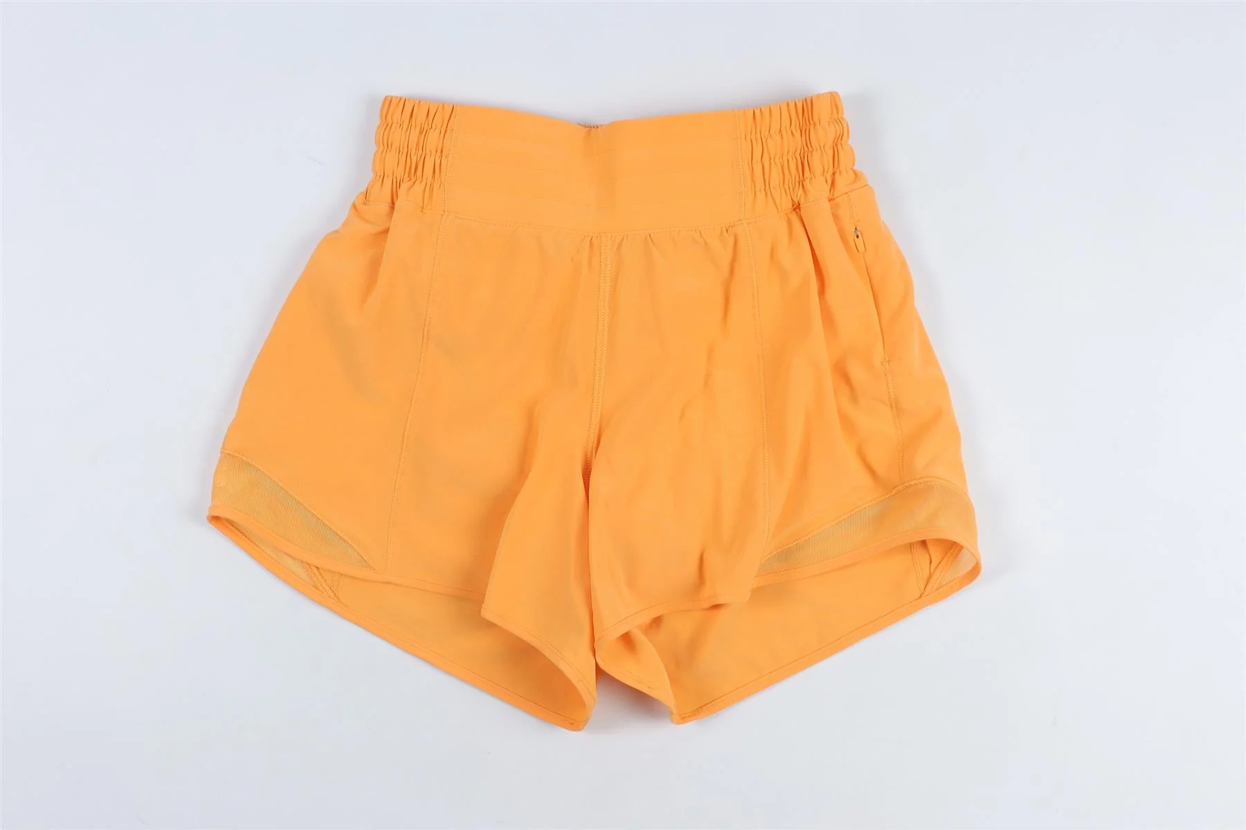 LULULEMON ORANGE SHORTS US 2 UK 6 - Image 2