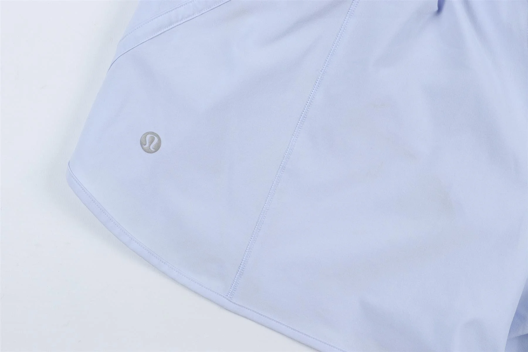 LULULEMON PALE BLUE SHORTS US 8 UK 12 - Image 5
