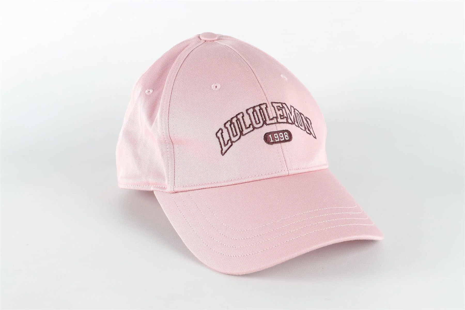 LULULEMON PINK COTTON BASEBALL CAP SMALL/MEDIUM - Image 2