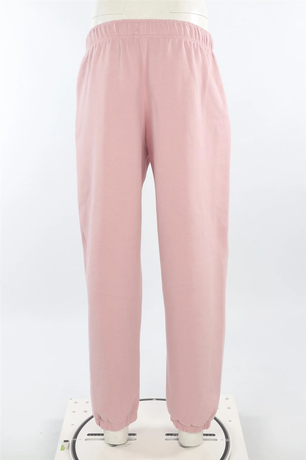 LULULEMON PINK COTTON TRACK PANTS MEDIUM - Image 4