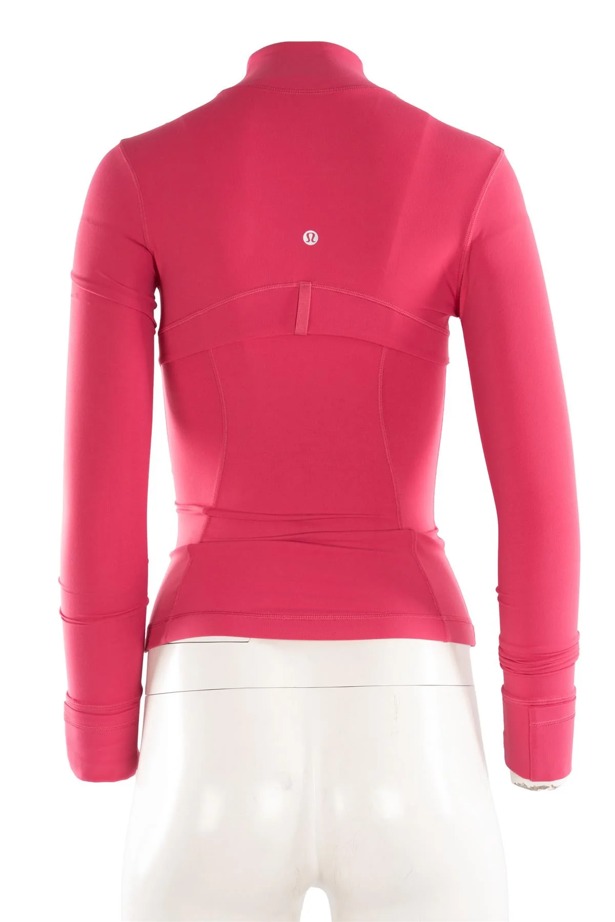 LULULEMON PINK JERSEY JACKET US 0 UK 4 - Image 4