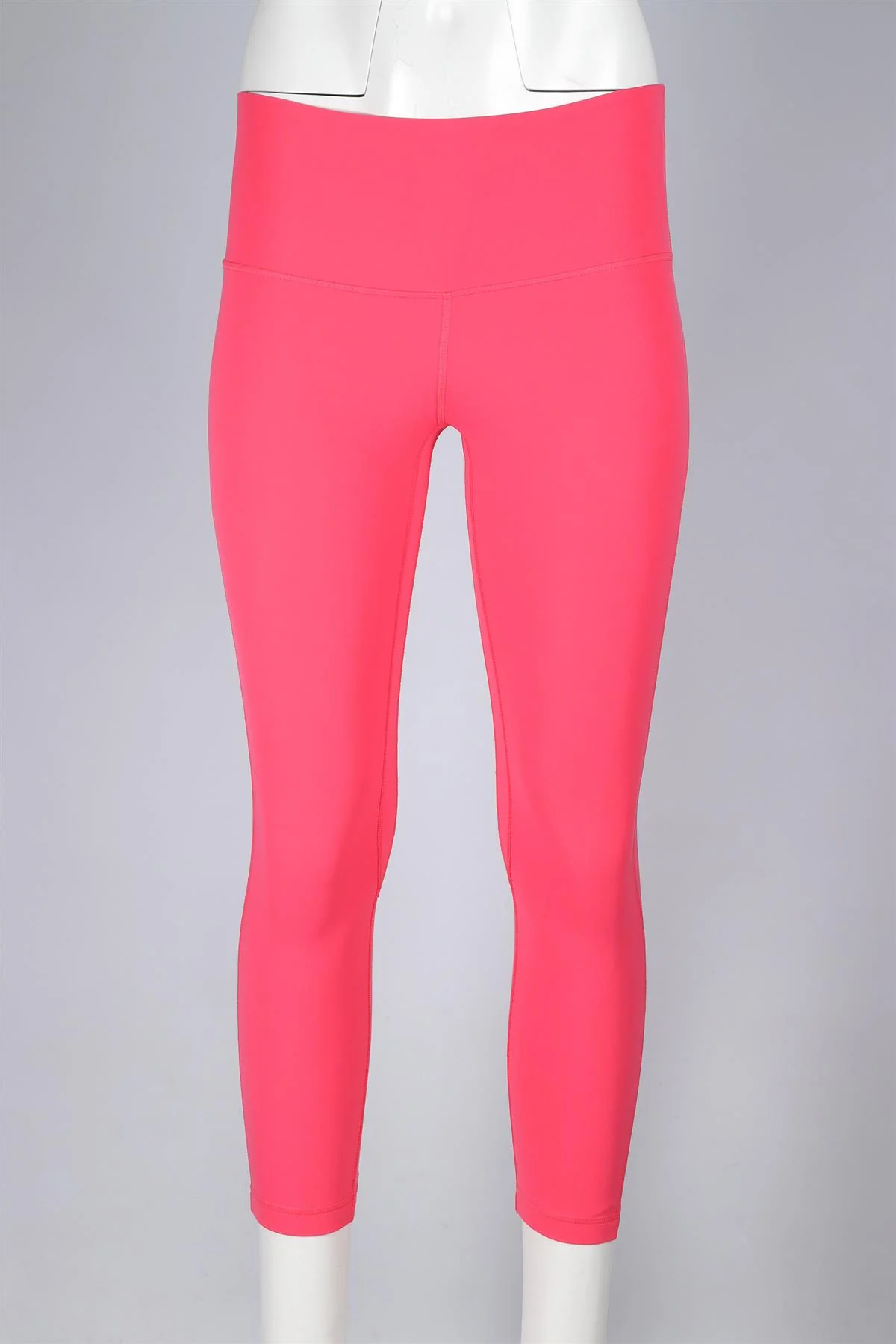 LULULEMON PINK JERSEY LEGGINGS UK 4 - Image 2
