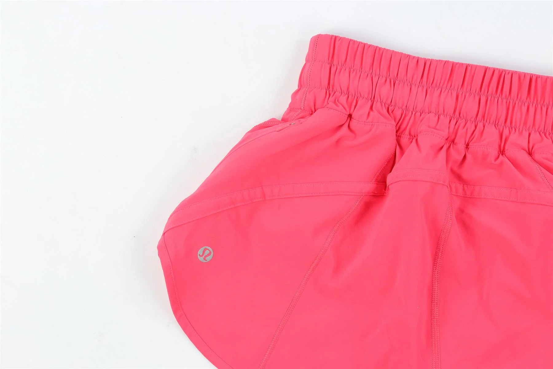 LULULEMON PINK JERSEY SHORTS US 0 UK 4 - Image 5