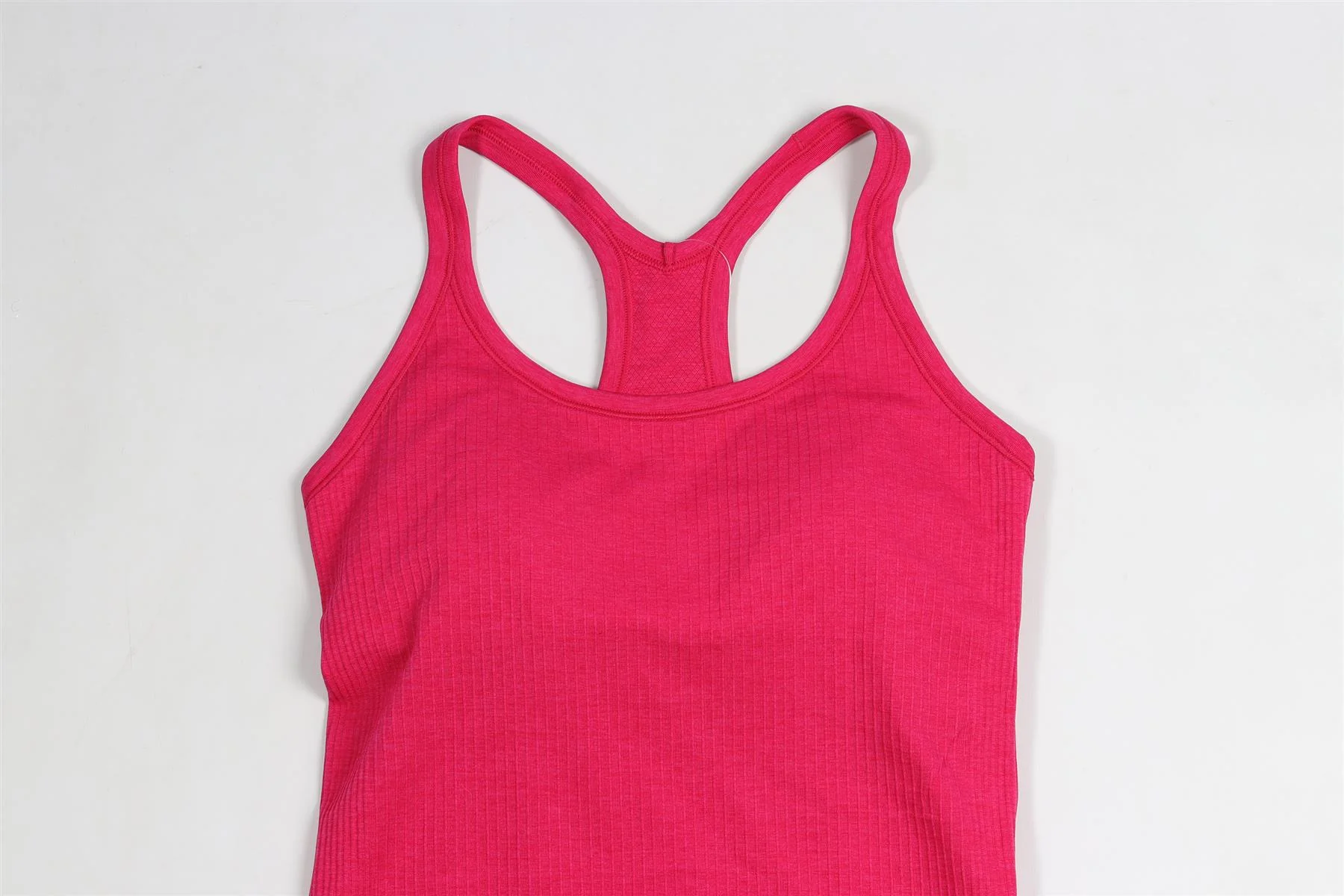 LULULEMON PINK JERSEY TOP US 6 UK 10 - Image 3