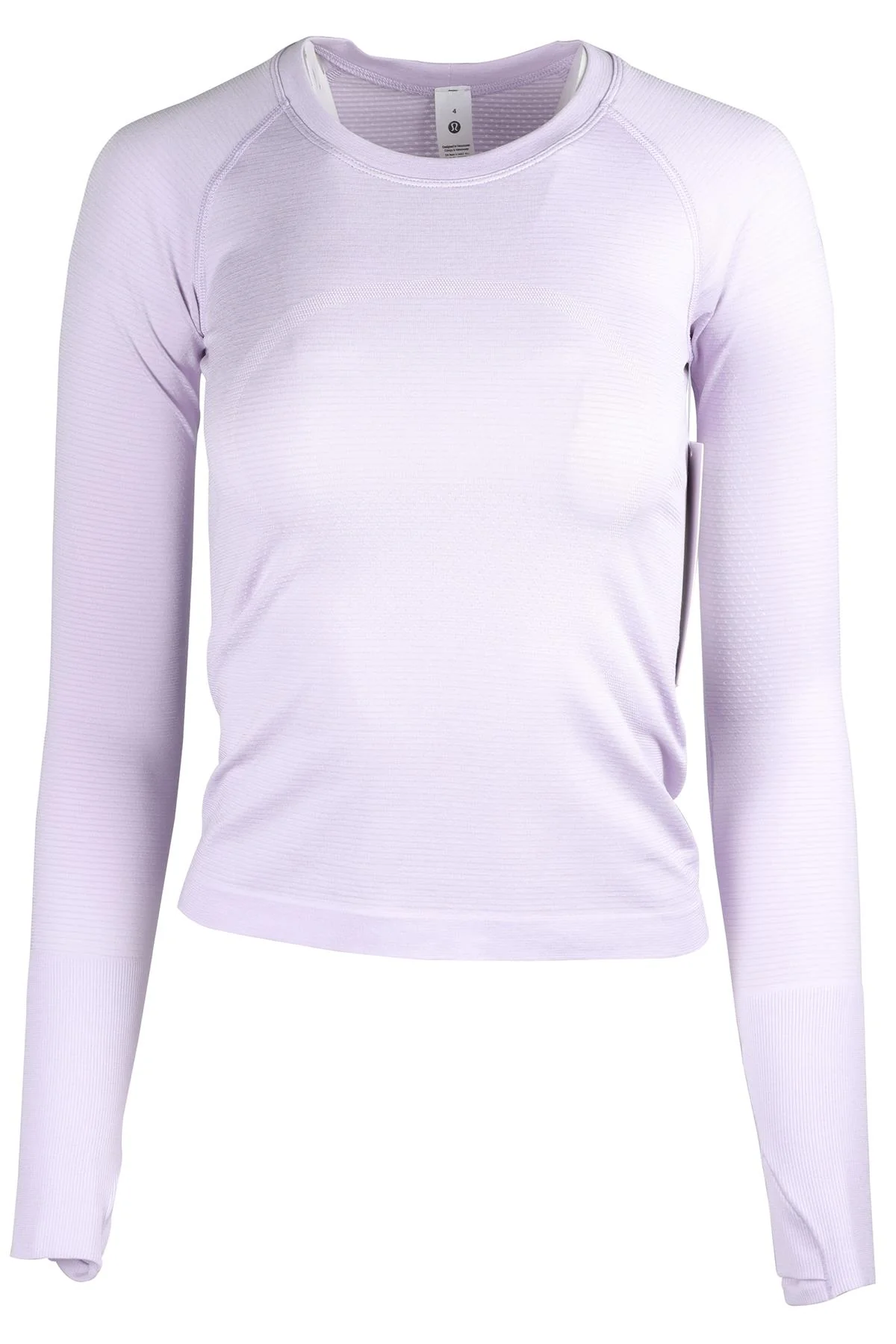 LULULEMON PURPLE JERSEY TOP US 4 UK 8