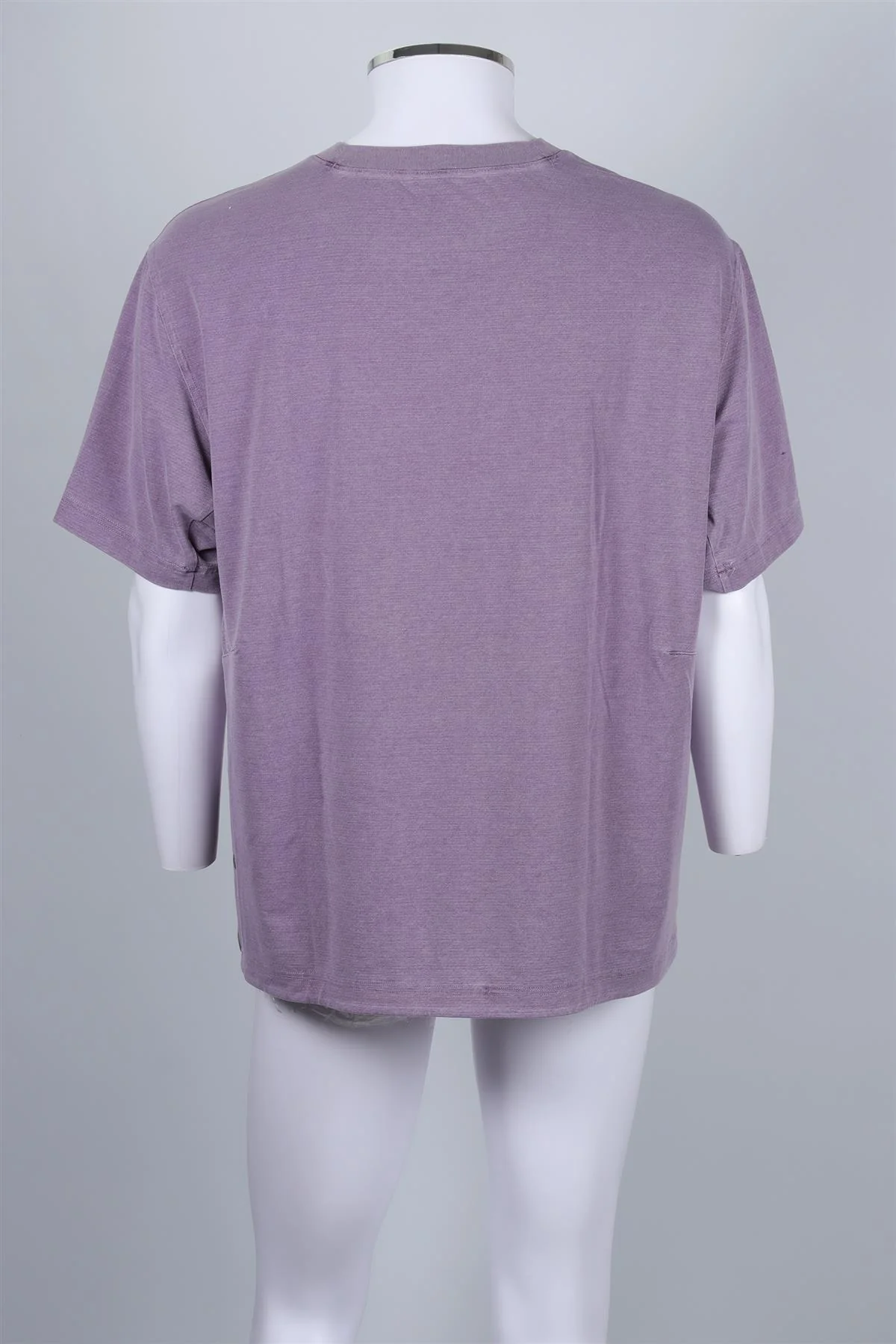 LULULEMON PURPLE MEN'S COTTON T-SHIRT LARGE - Image 4