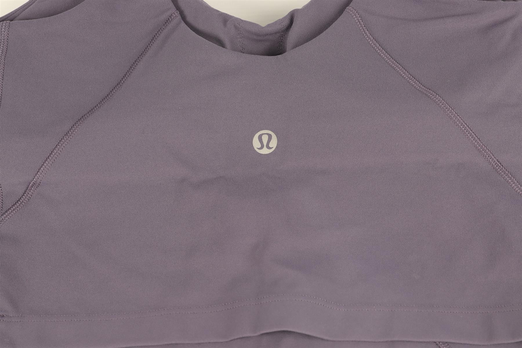 LULULEMON PURPLE SPORTS BRA US 2 UK 6 - Image 5