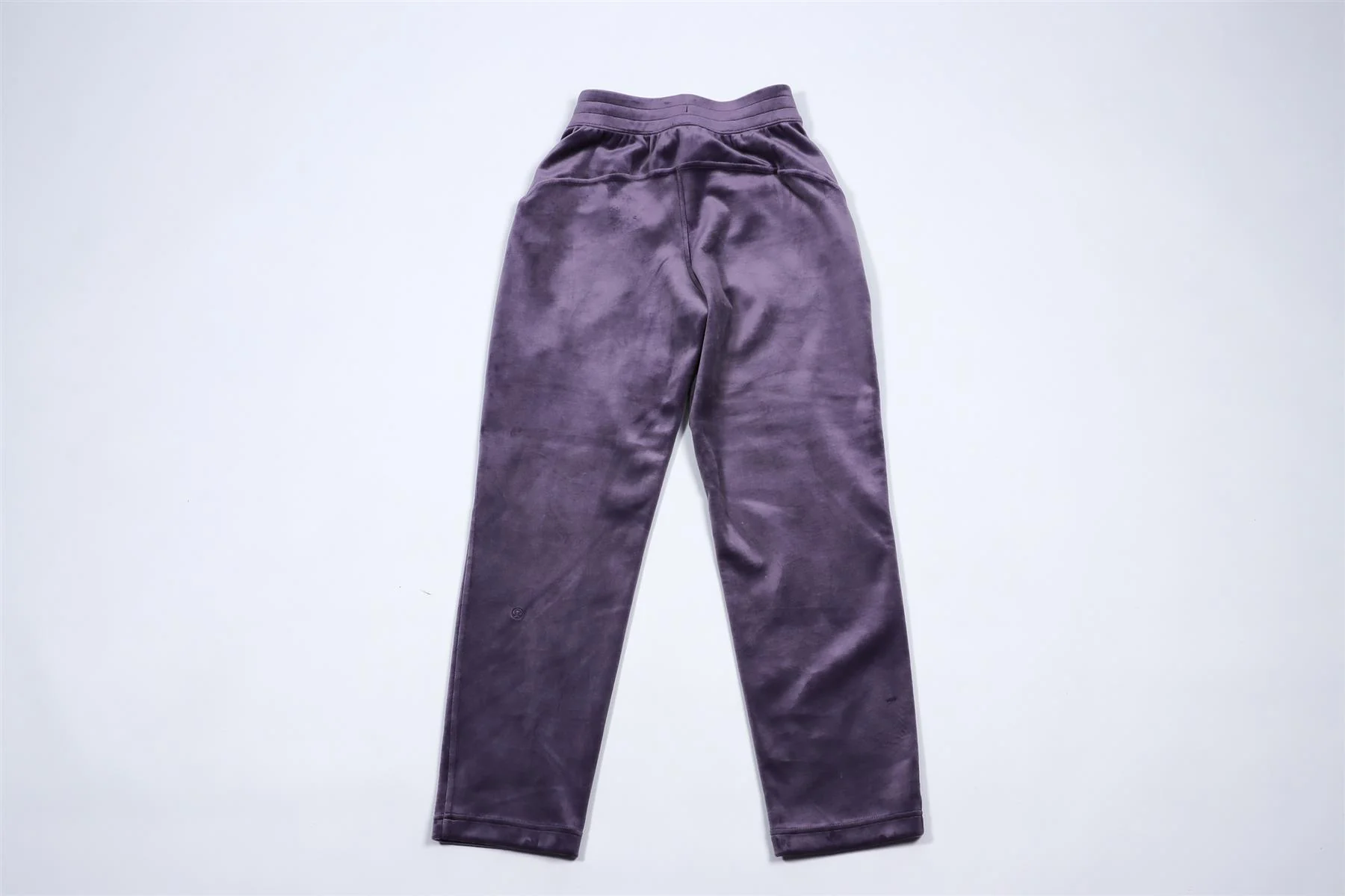 LULULEMON PURPLE VELVET PANTS XX-SMALL - Image 4