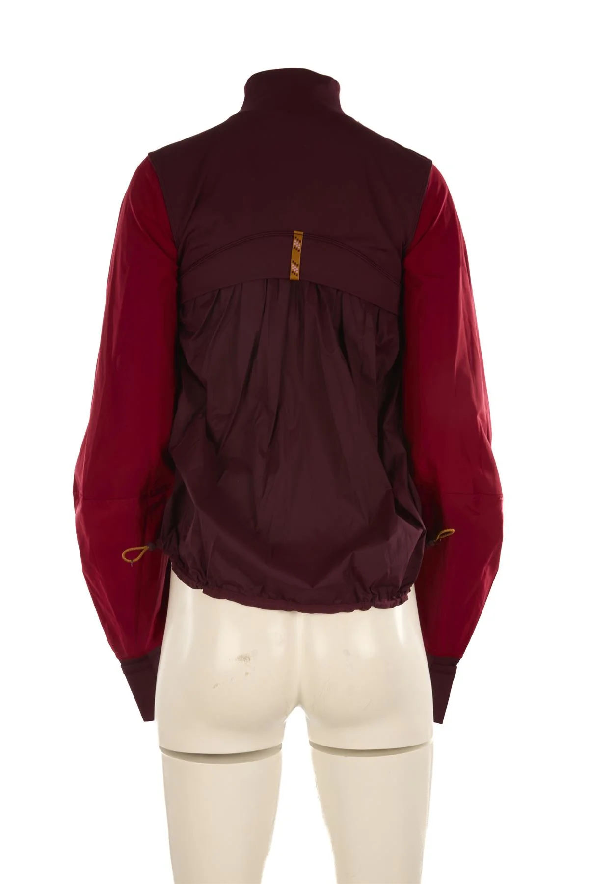 LULULEMON RED JERSEY JACKET US 6 UK 10 - Image 4