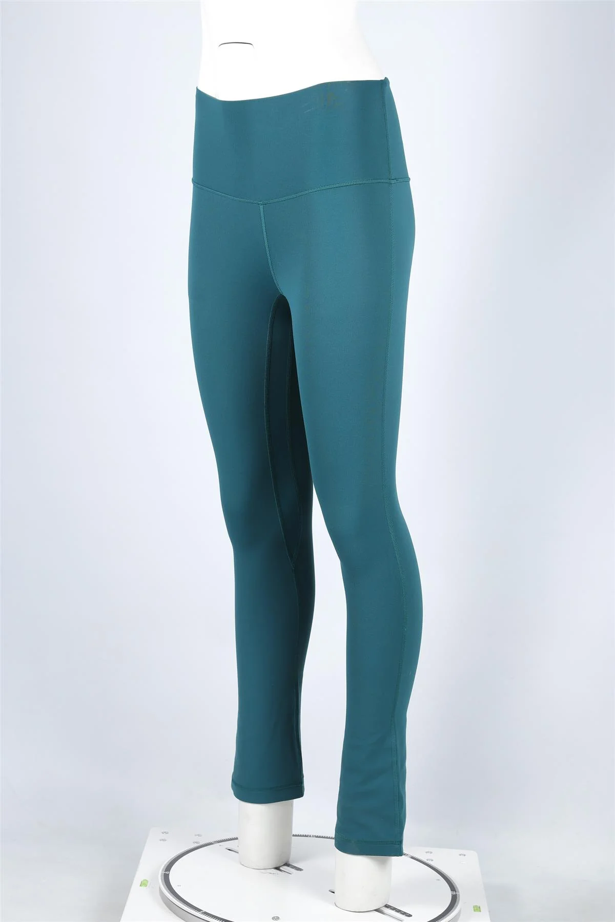 LULULEMON SEAFOAM GREEN JERSEY FLARED LEGGINGS US 0 UK 4 - Image 3