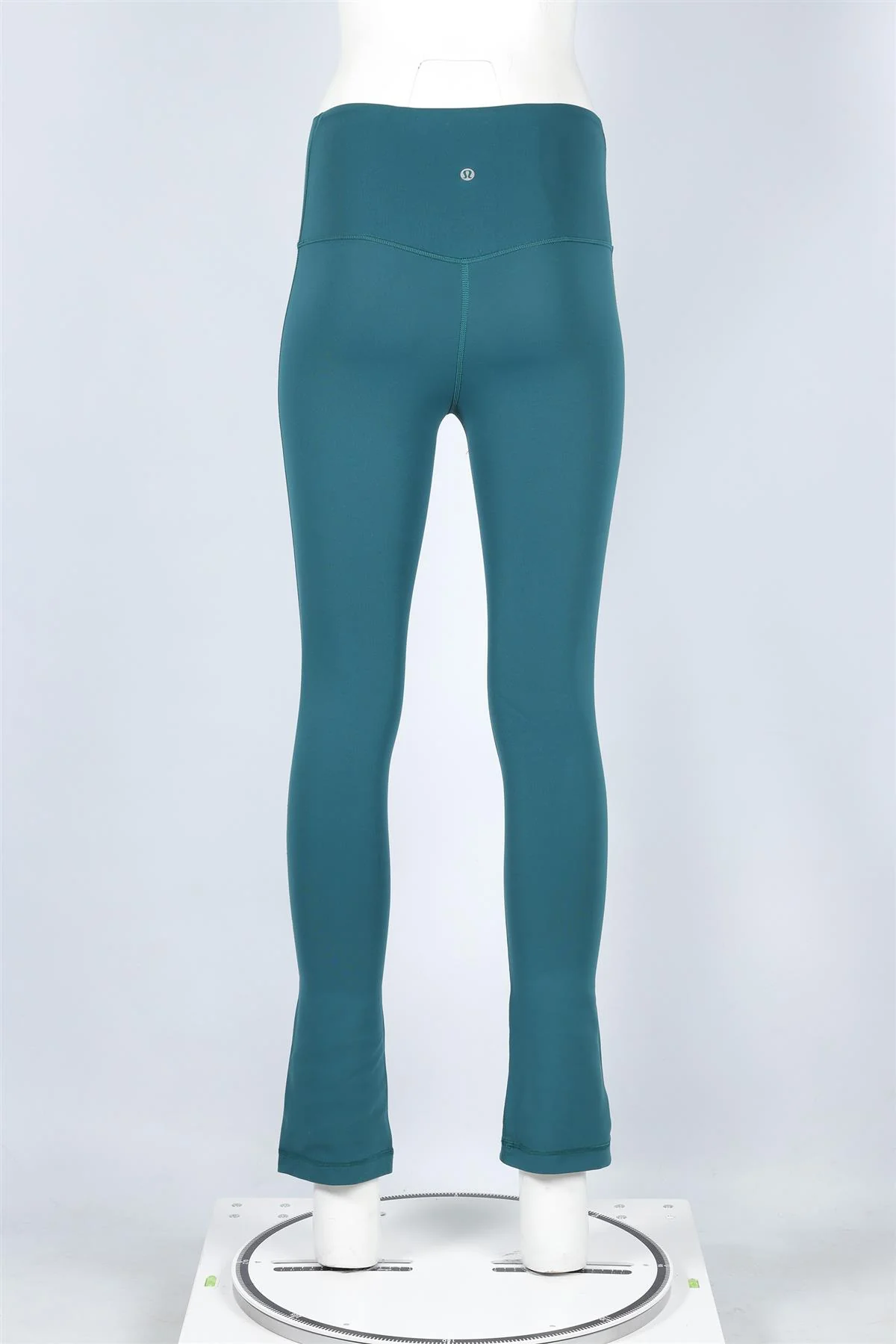 LULULEMON SEAFOAM GREEN JERSEY FLARED LEGGINGS US 0 UK 4 - Image 4
