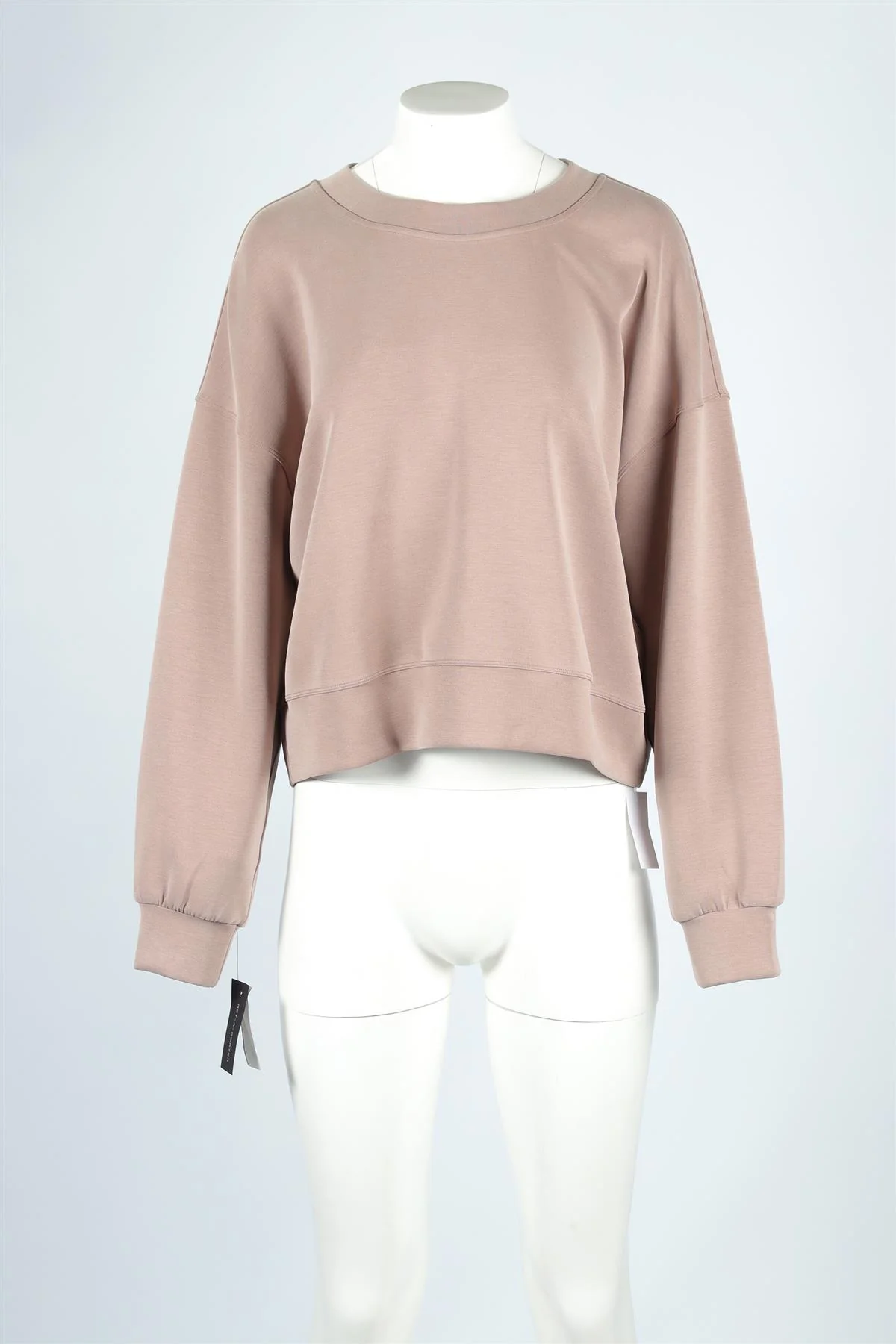 LULULIEMON BROWN JERSEY SWEATSHIRT US 10 UK 14 - Image 2