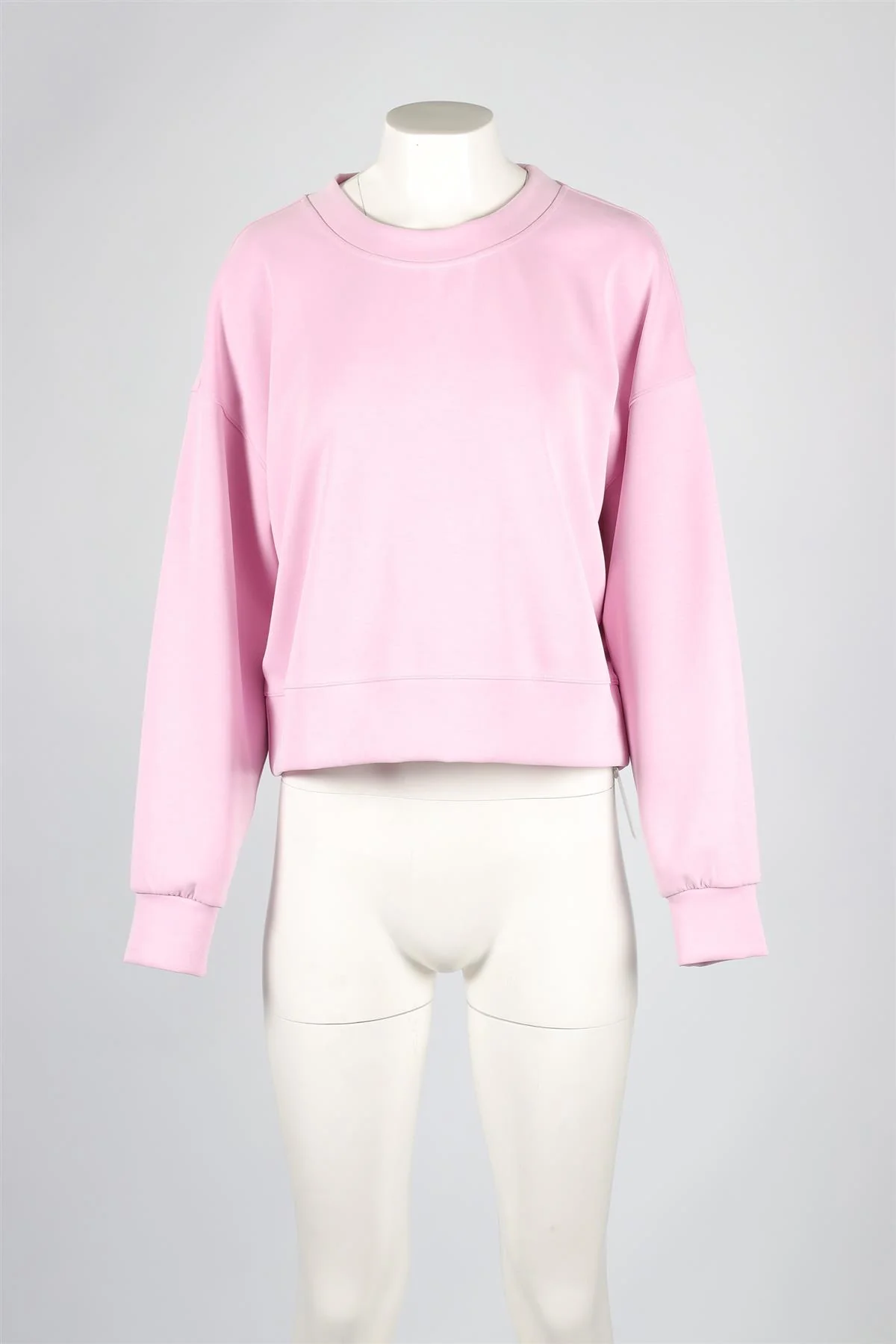 LULULIEMON PINK JERSEY SWEATSHIRT US 8 UK 12 - Image 2