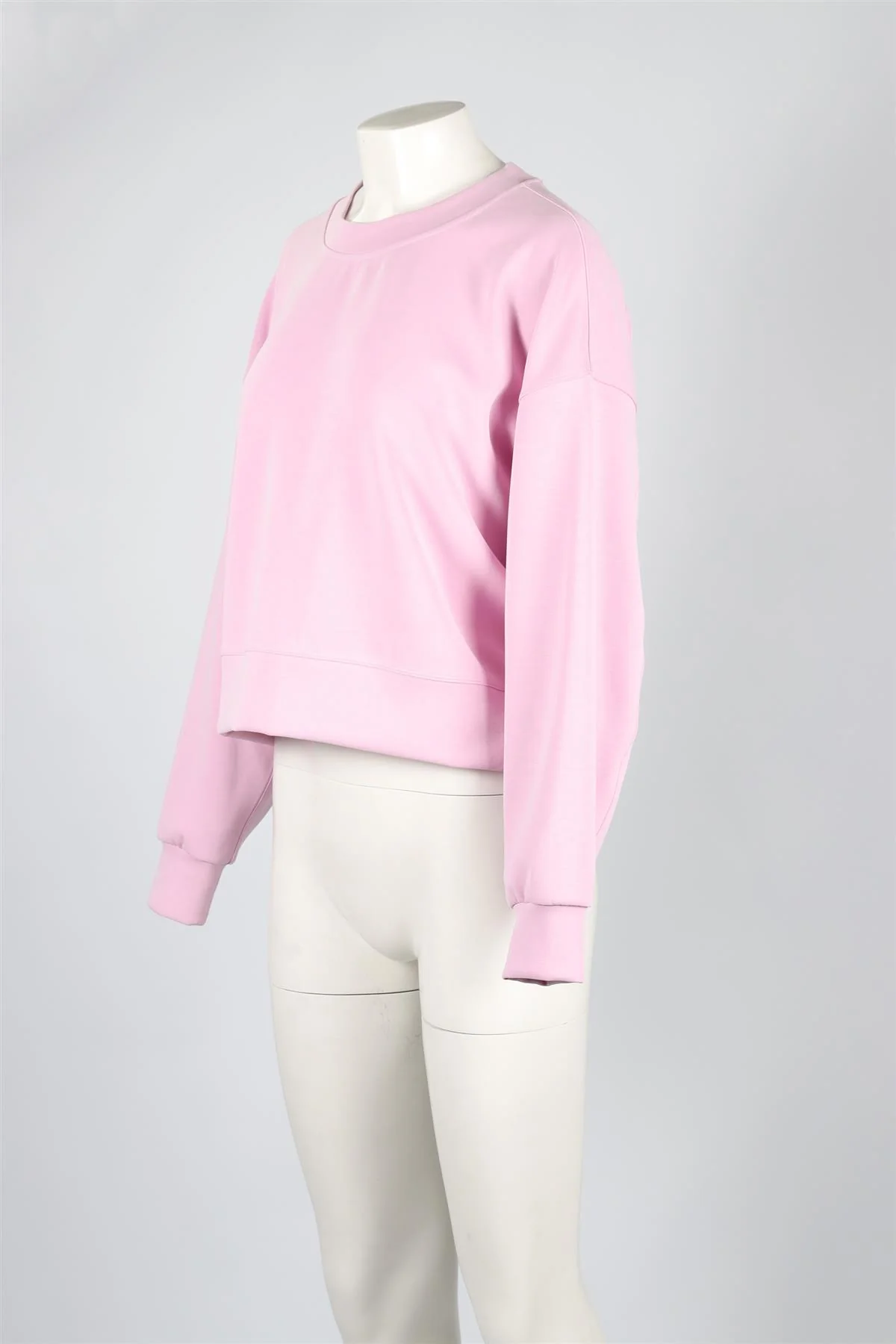 LULULIEMON PINK JERSEY SWEATSHIRT US 8 UK 12 - Image 3