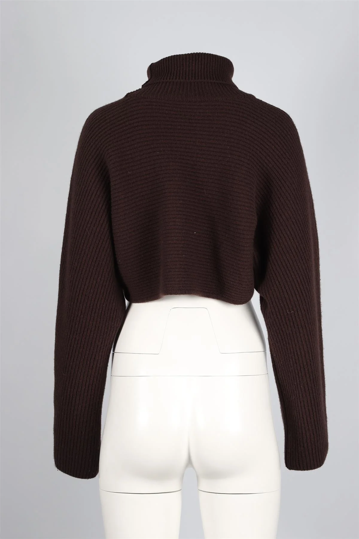 LVIR BROWN WOOL SWEATER SMALL - Image 4