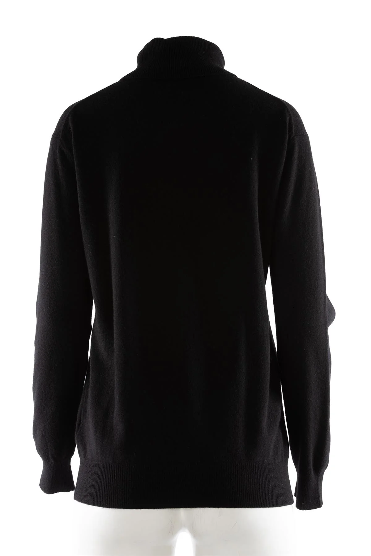 M&S X BELLA FREUD BLACK CASHMERE SWEATER SMALL - Image 4