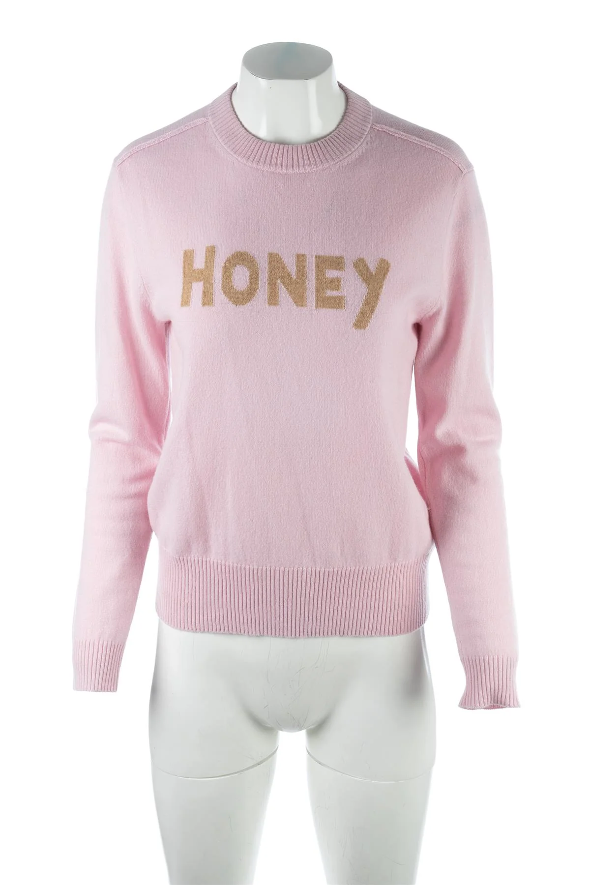 M&S X BELLA FREUD PINK CASHMERE SWEATER SMALL - Image 2