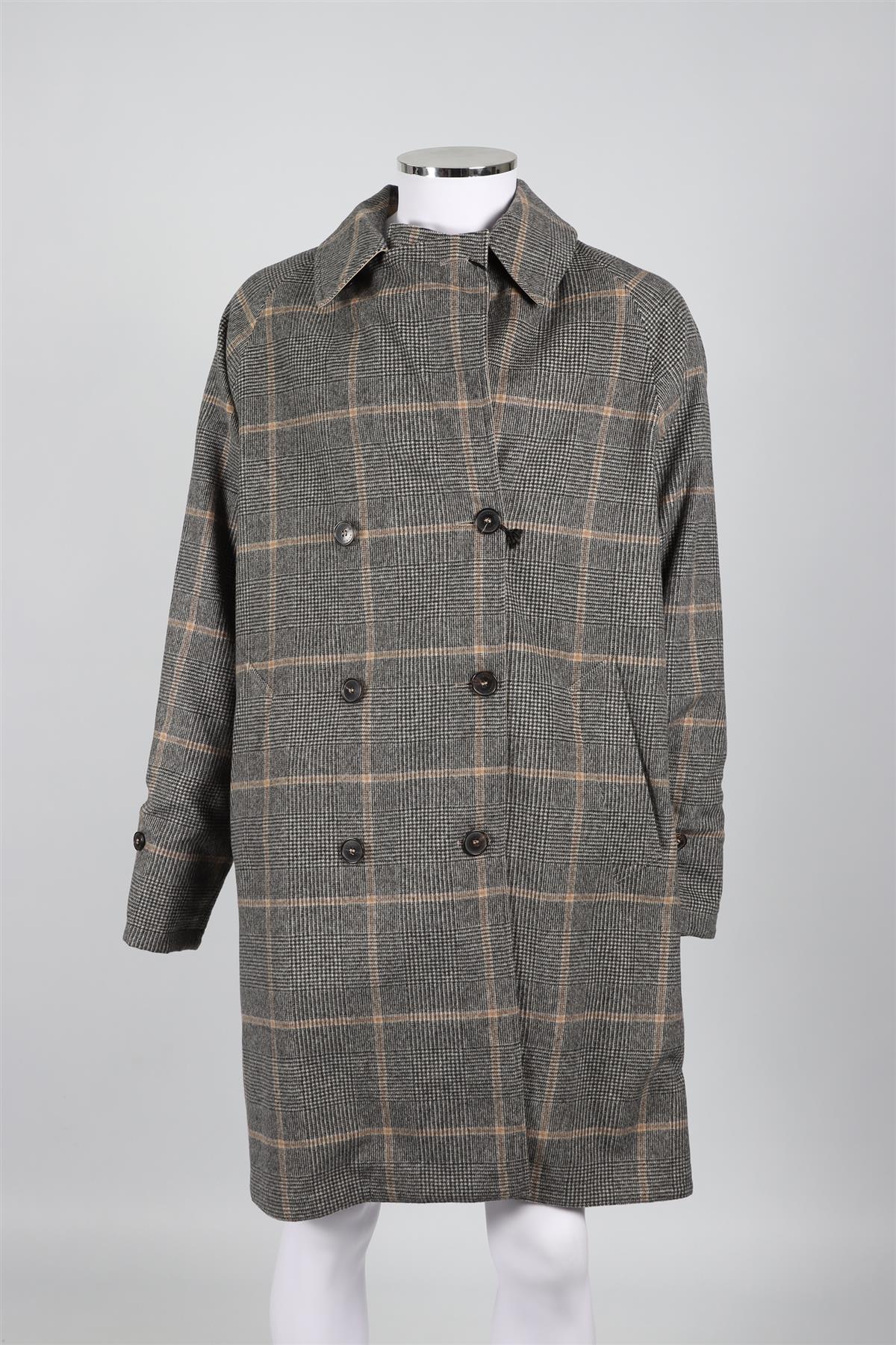 MACKINTOSH GREY MEN'S WOOL COAT UK 42 - Image 2