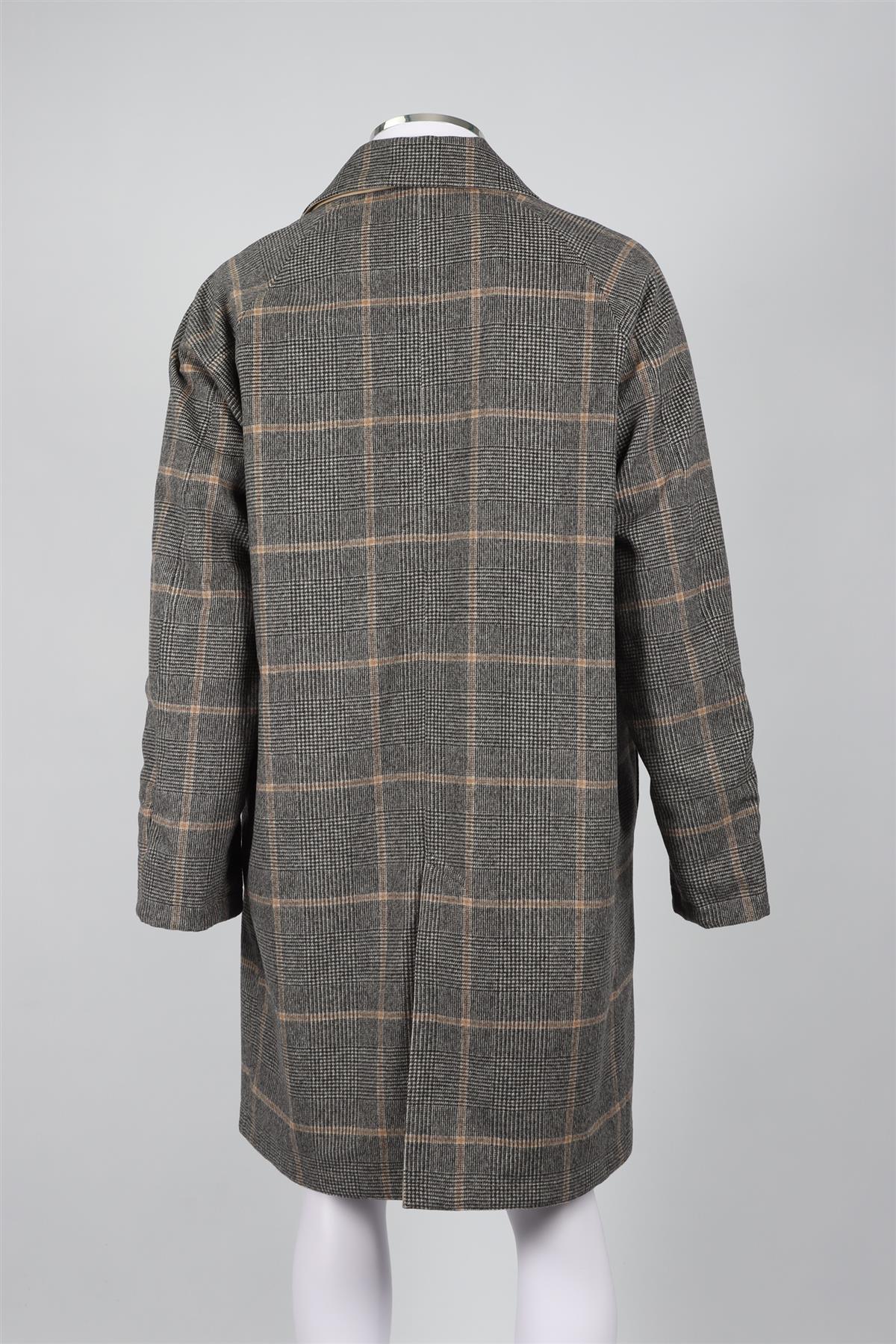 MACKINTOSH GREY MEN'S WOOL COAT UK 42 - Image 4